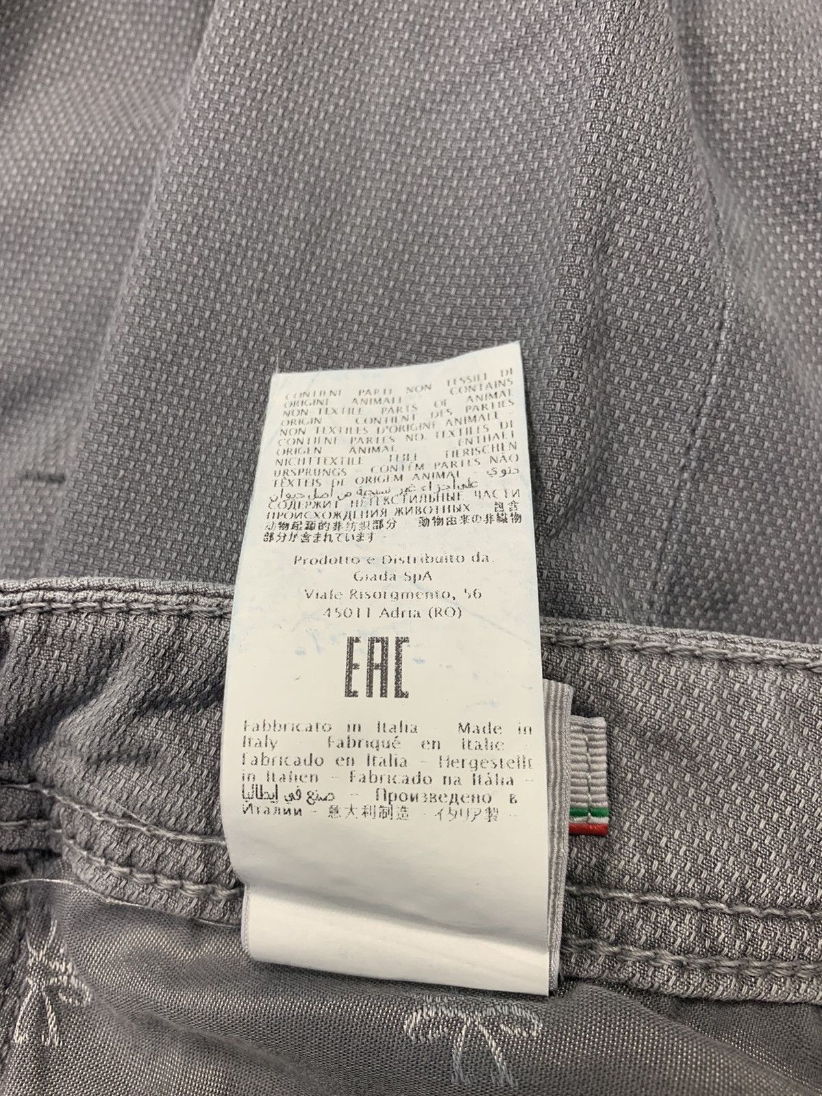 Jacob Cohen Jacob Cohen Italy Handmade Luxury Grey Jeans Straight Cut Size US 30 / EU 46 - 15 Thumbnail