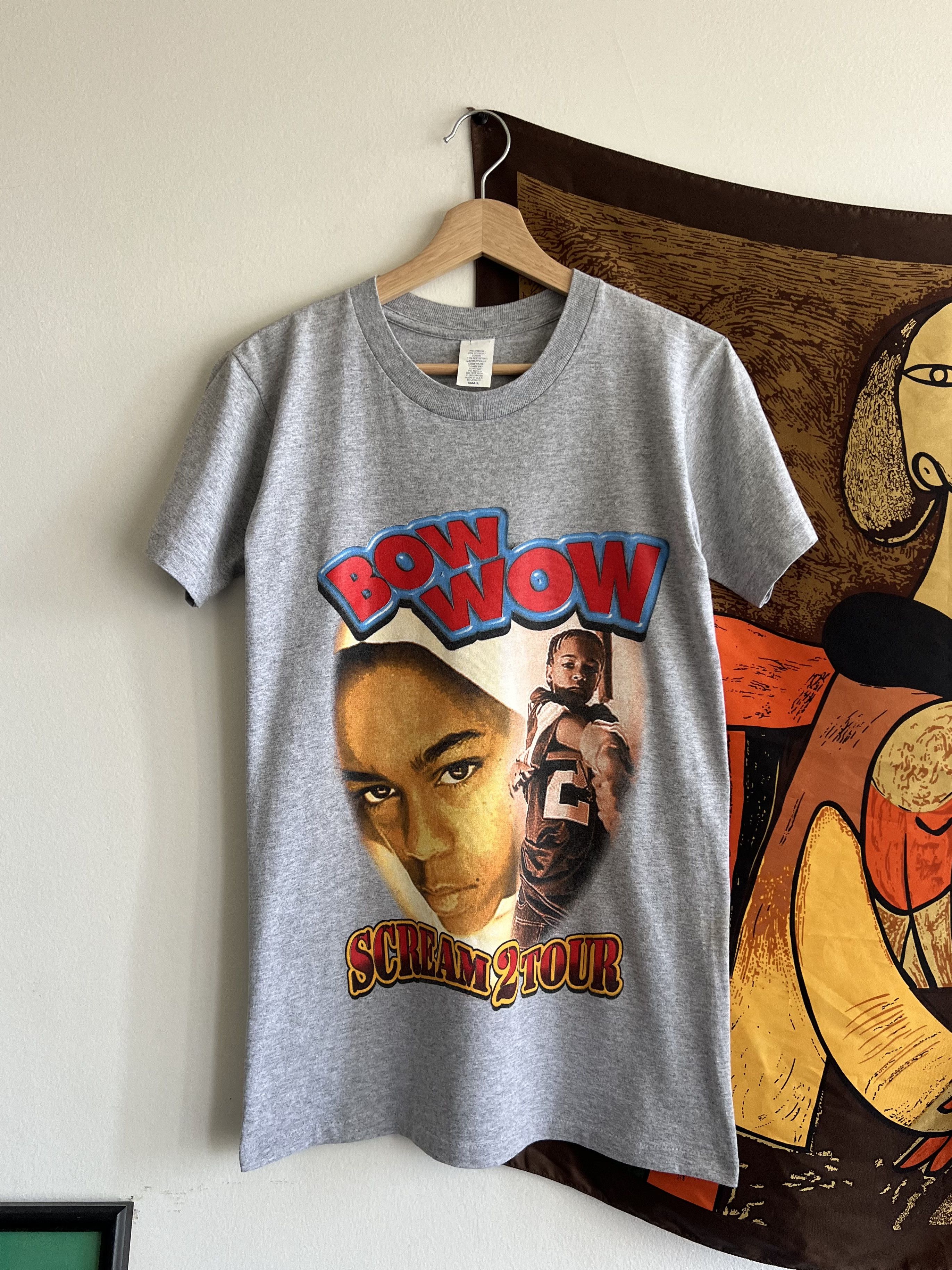 Rap Tees × Vintage Vintage Shabba Ranks Reggae Rap Single Stitch T
