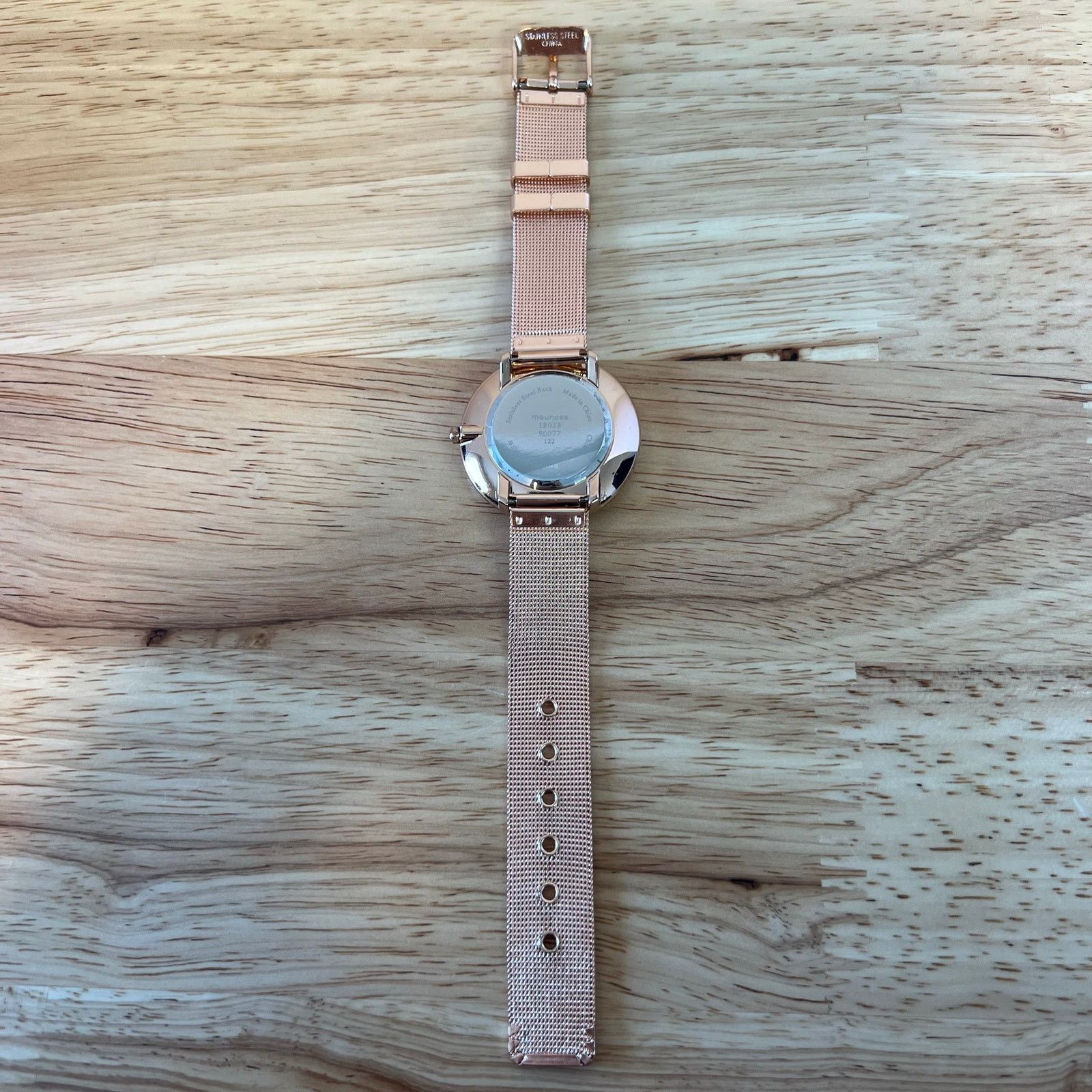 Other Maurices Rose Gold Quartz Watch – Minimalist Dial Size ONE SIZE - 7 Thumbnail
