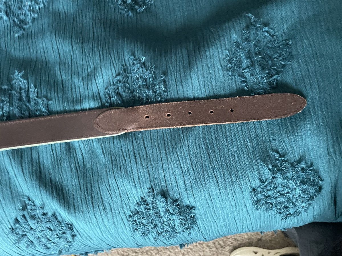 Vineyard Vines Silk & Leather Preppy Whales belt Size ONE SIZE - 7 Thumbnail