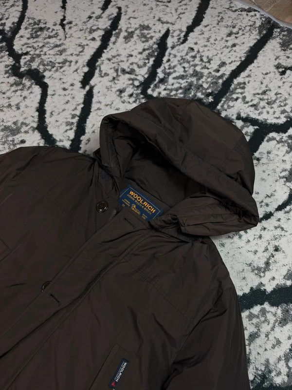 Other Woolrich brown winter parka jacket with M logo Size US M / EU 48-50 / 2 - 3 Thumbnail
