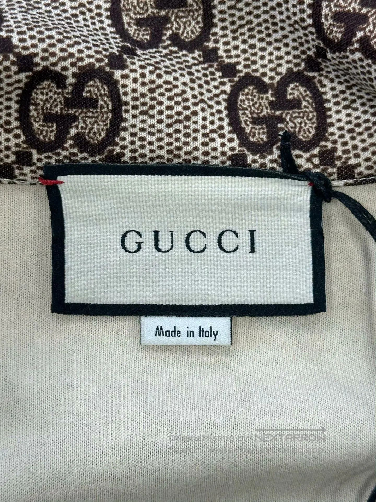 Gucci Gucci Brown Stripe Logo Zip Jacket. Size US S / EU 44-46 / 1 - 3 Thumbnail