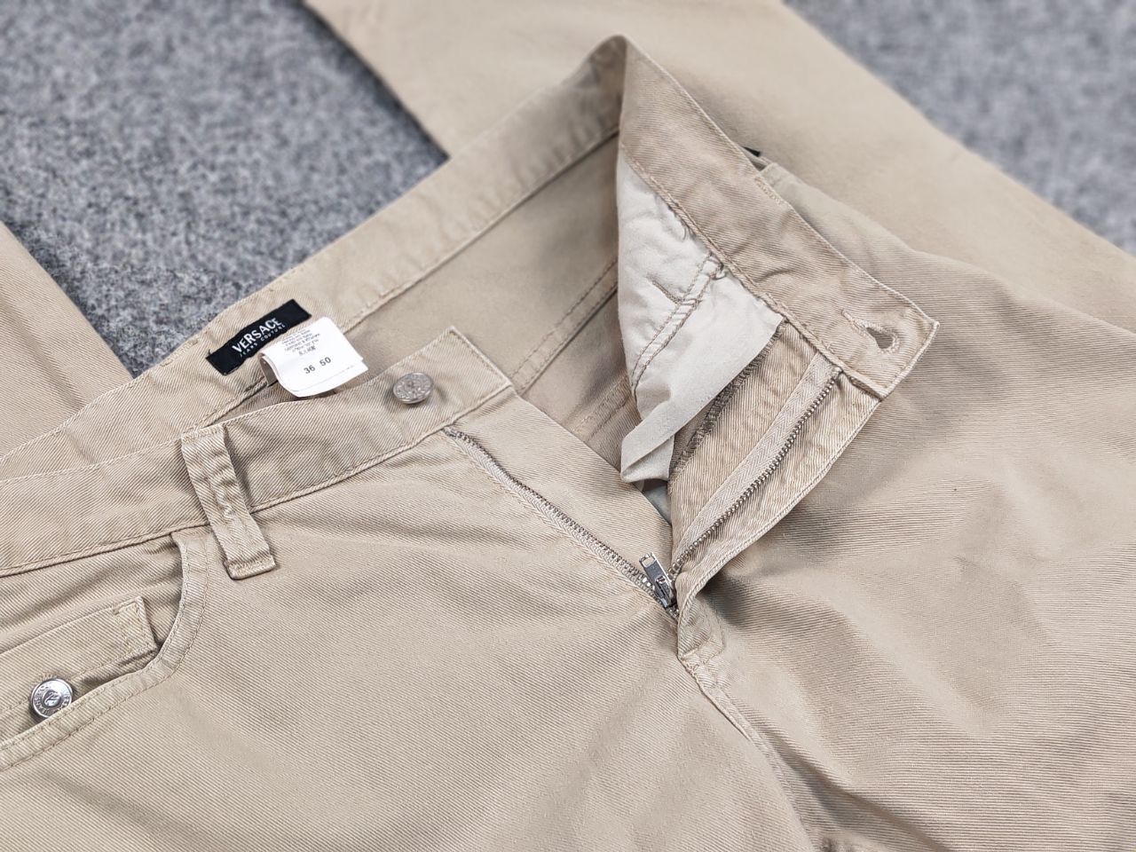 Versace Vintage 90' Versace Jeans Couture Classic Trouser Pants Size US 34 / EU 50 - 14 Thumbnail