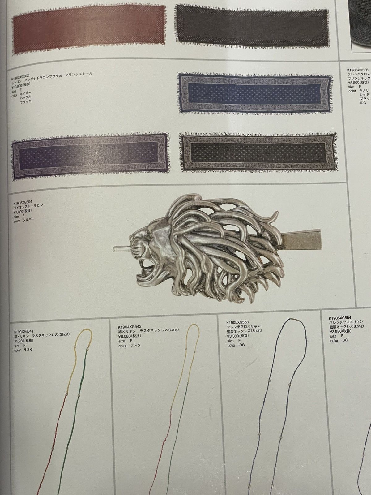 Japanese Brand Kapital 19ss Lion Stallpin Size ONE SIZE - 4 Thumbnail