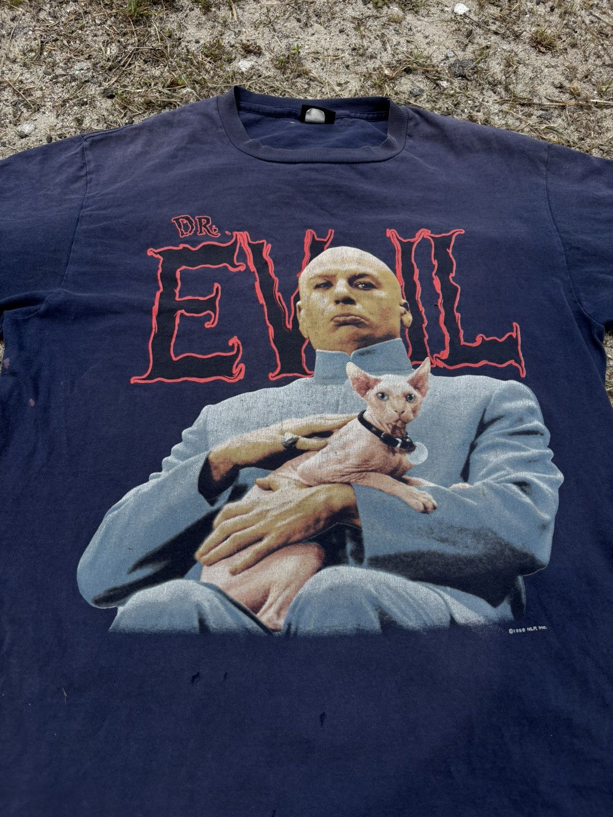 Vintage Vintage 1999 Austin Powers Dr. Evil Tshirt Size US XL / EU 56 / 4 - 3 Thumbnail