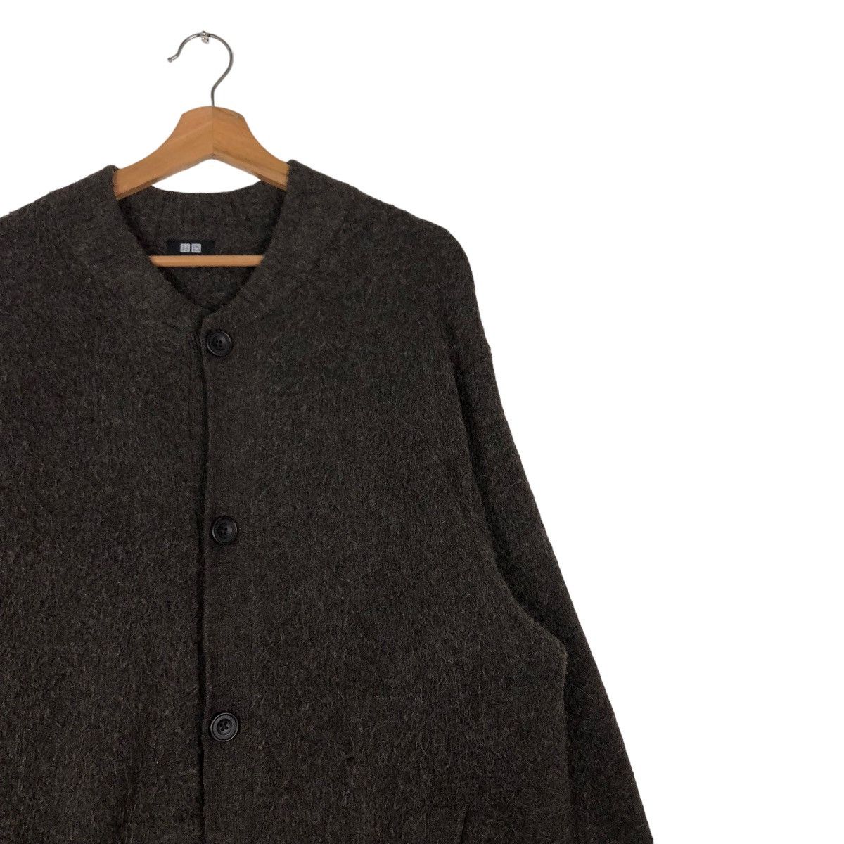 Japanese Brand 🔥Vintage Wool Cardigan Jacket Uniqlo Japan Issey Miyake Size US XL / EU 56 / 4 - 6 Thumbnail
