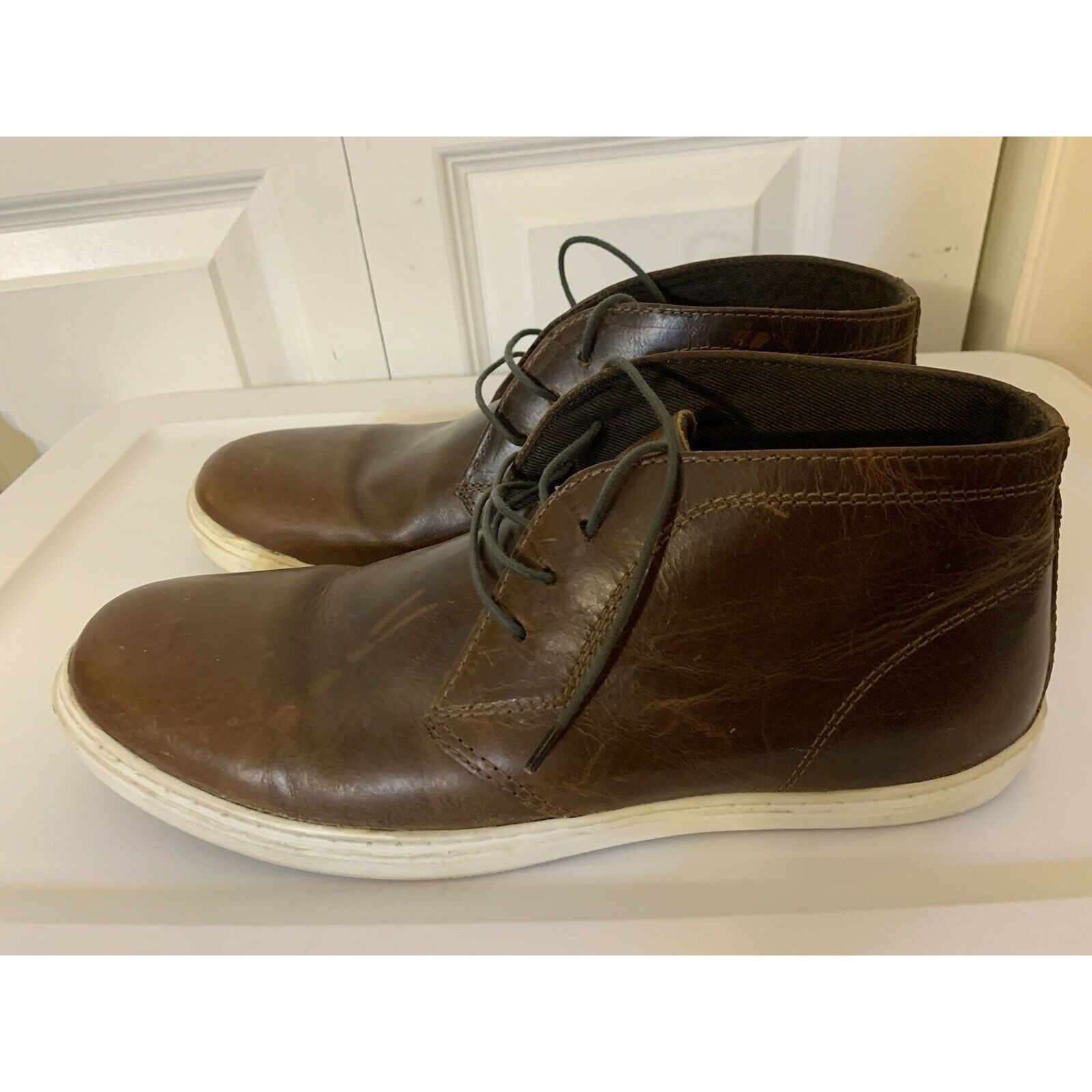 Other Michael Shannon Men’s Sz 10 Radcliffe Chukka Boots Brown Size US 10 / EU 43 - 6 Thumbnail