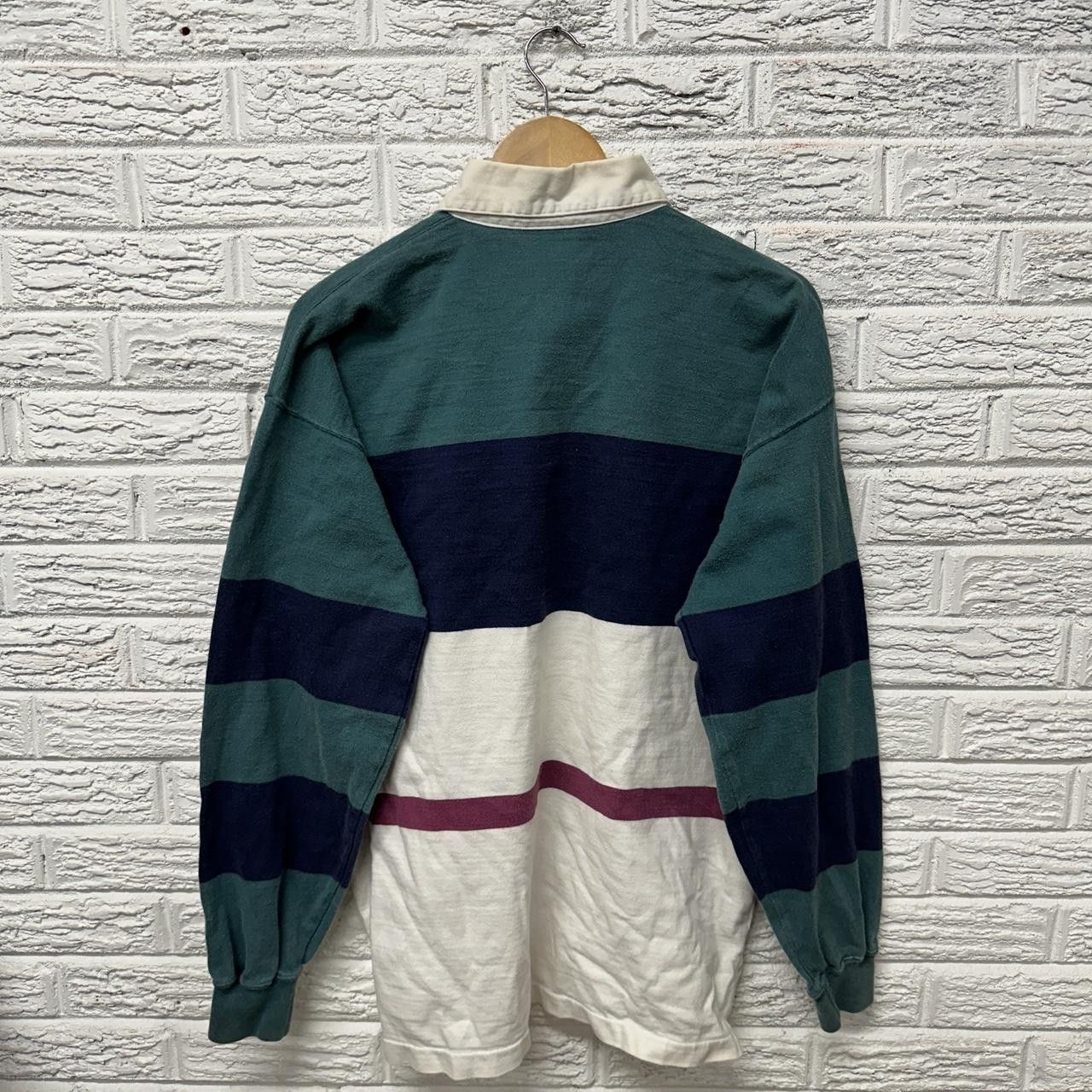 Eddie Bauer Vintage Eddie Bauer Rugby Collared Shirt XL Size US XL / EU 56 / 4 - 3 Thumbnail