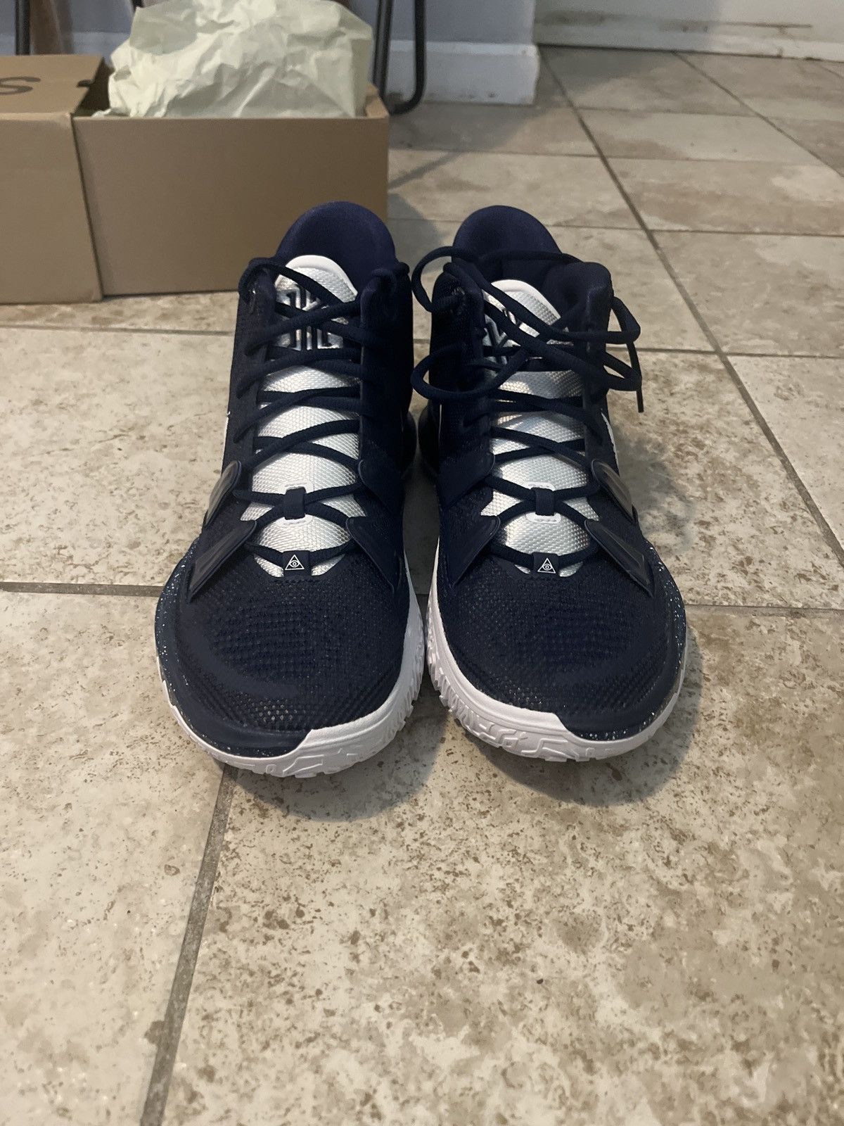 Nike Nike Kyrie 7 TB “Midnight Navy” Size US 11 / EU 44 - 5 Thumbnail