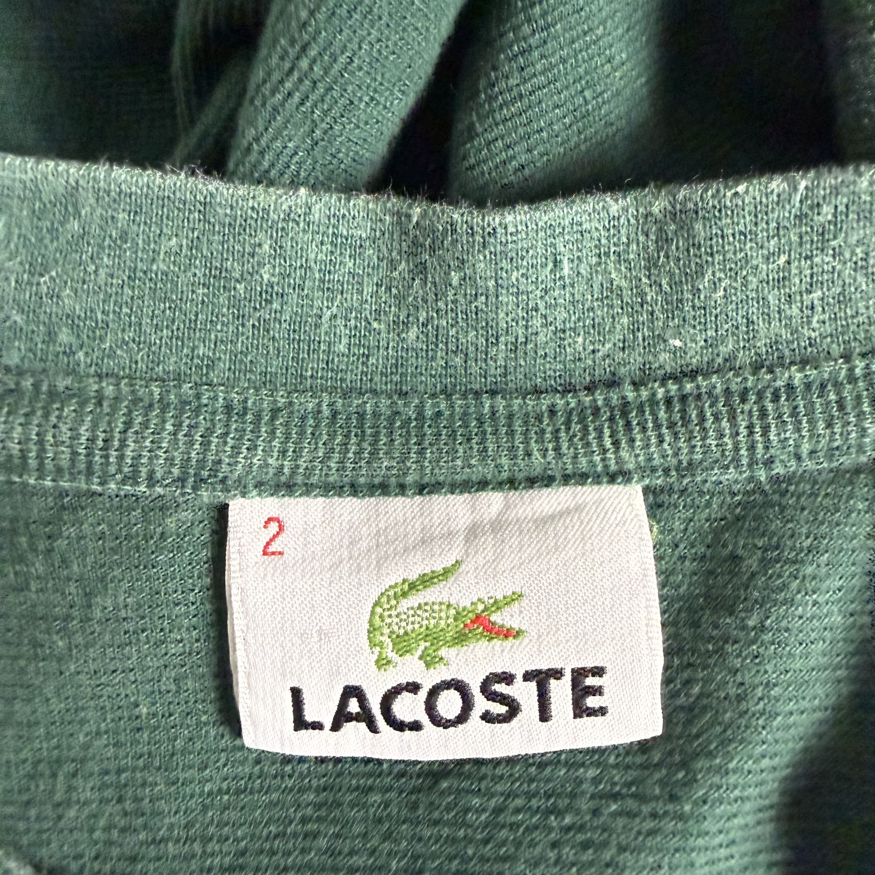 Lacoste 🔥RARE🔥Vintage Lacoste Blank OG Green T-shirt Size US M / EU 48-50 / 2 - 4 Thumbnail