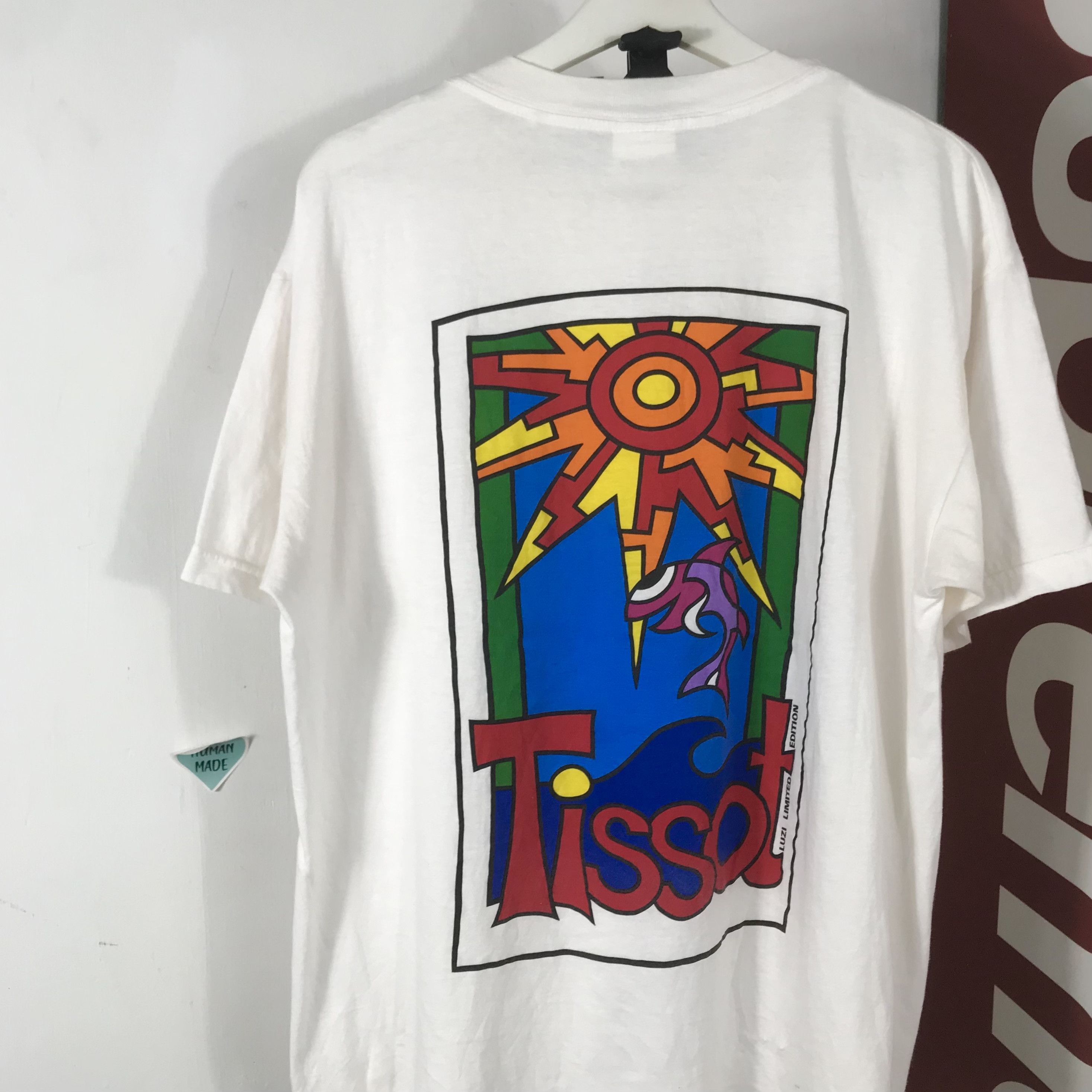 Tissot vintage 90s tissot LUZI limited edition Swiss Promo Shirt Size US XL / EU 56 / 4 - 2 Thumbnail