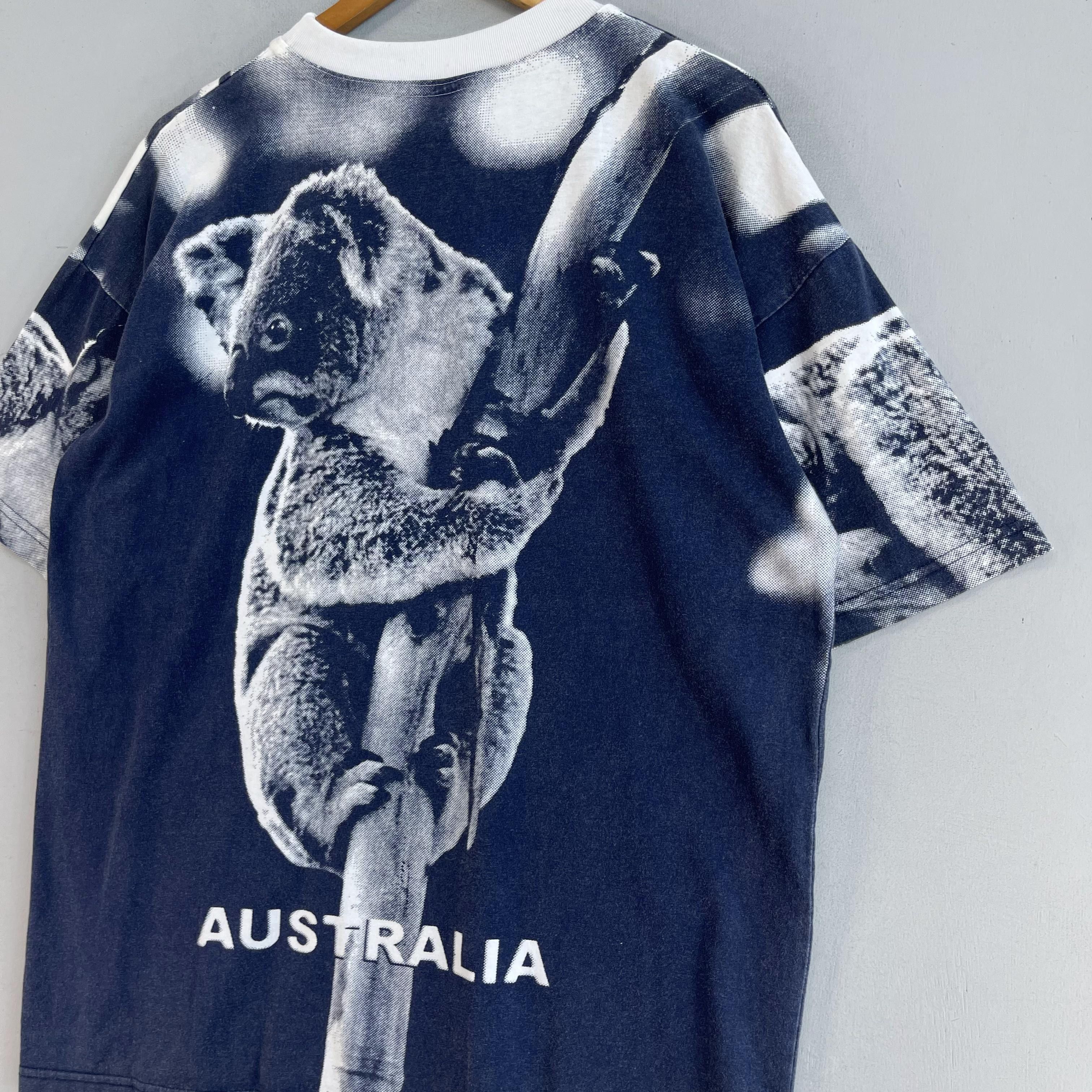 Vintage Vintage Pop Art Australian Koala Bear All Over Printed Tee Size US L / EU 52-54 / 3 - 7 Thumbnail