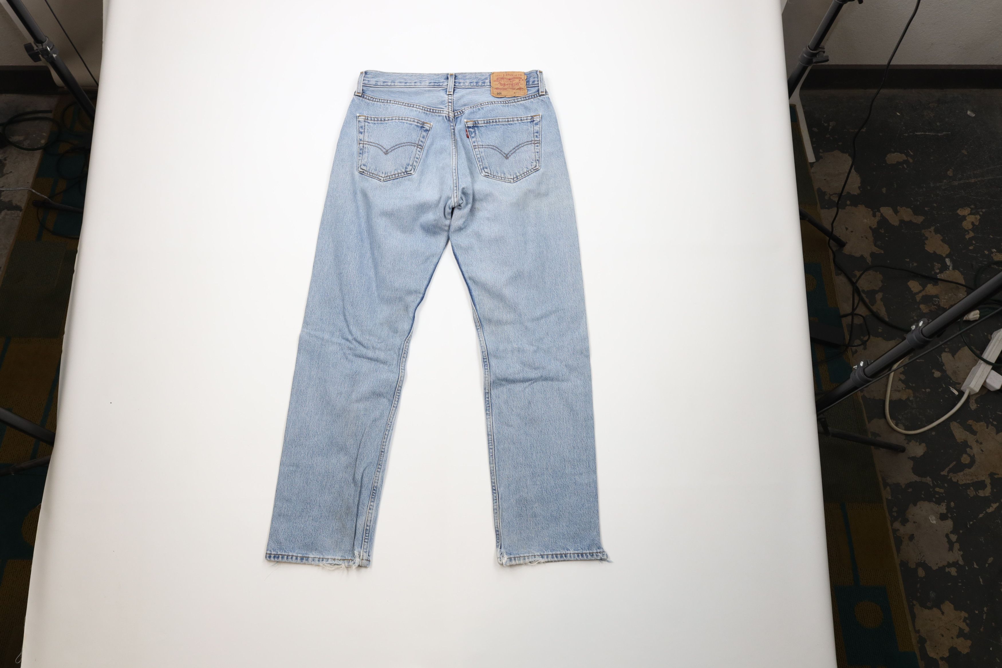 Levi's Vintage Y2K 2000 Levis 501xx Button Fly Original Fit Jeans Size US 33 - 14 Thumbnail