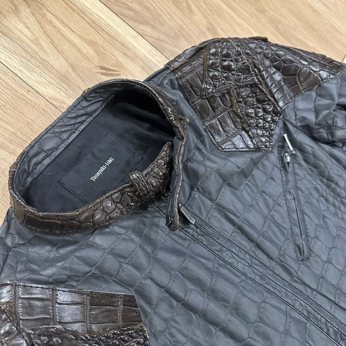 Yasuyuki Ishii Yasuyuki ishii Crocadile Jacket Size US M / EU 48-50 / 2 - 2 Thumbnail
