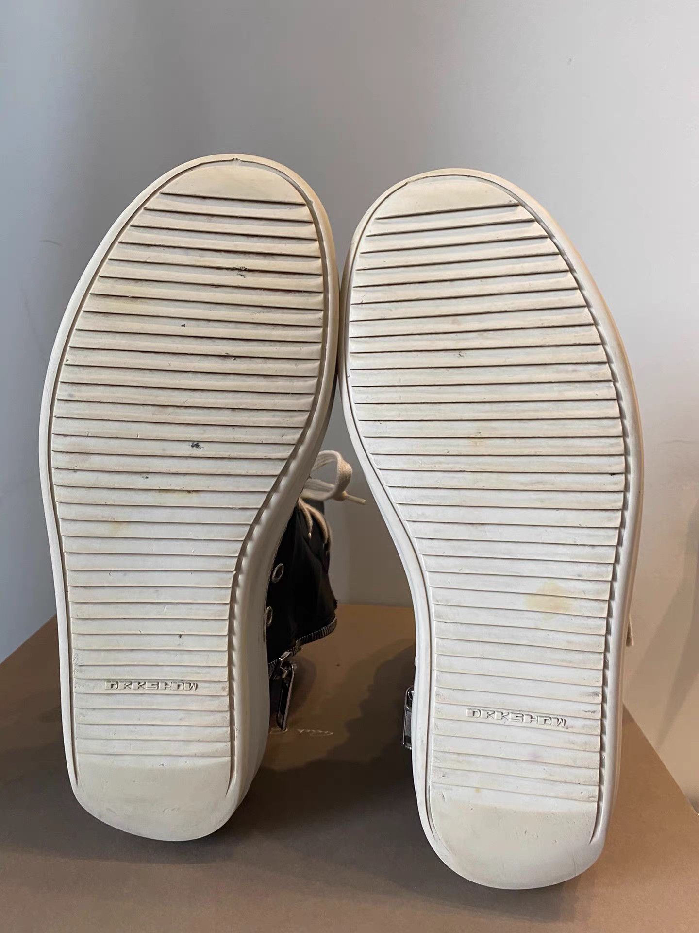 Rick Owens Rick Owens DRKSHDW high top sneakers Size US 7.5 / EU 40-41 - 5 Thumbnail