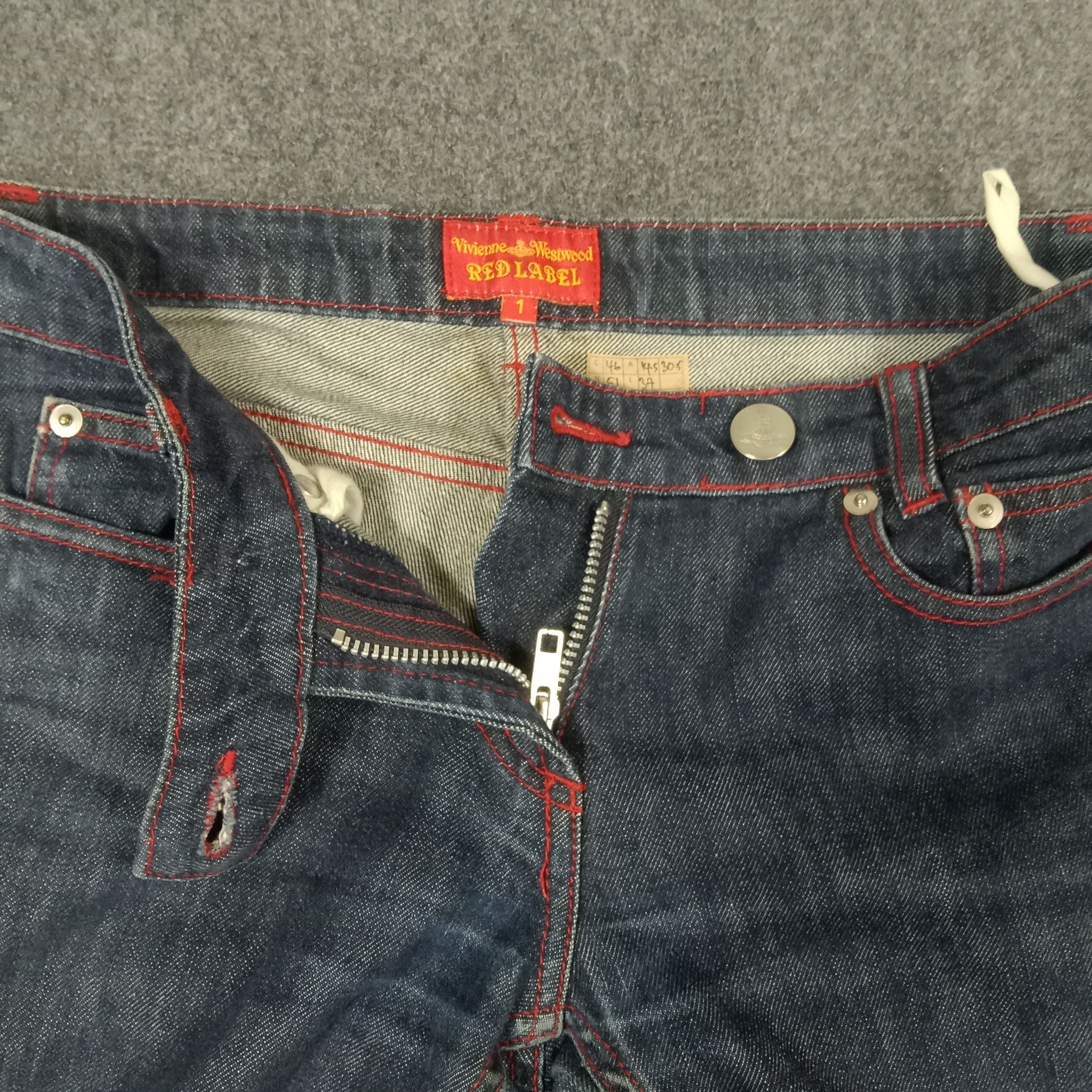 Vintage × Vivienne Westwood Vivienne Westwood Red Label British Designer Jeans Size 29" - 12 Thumbnail