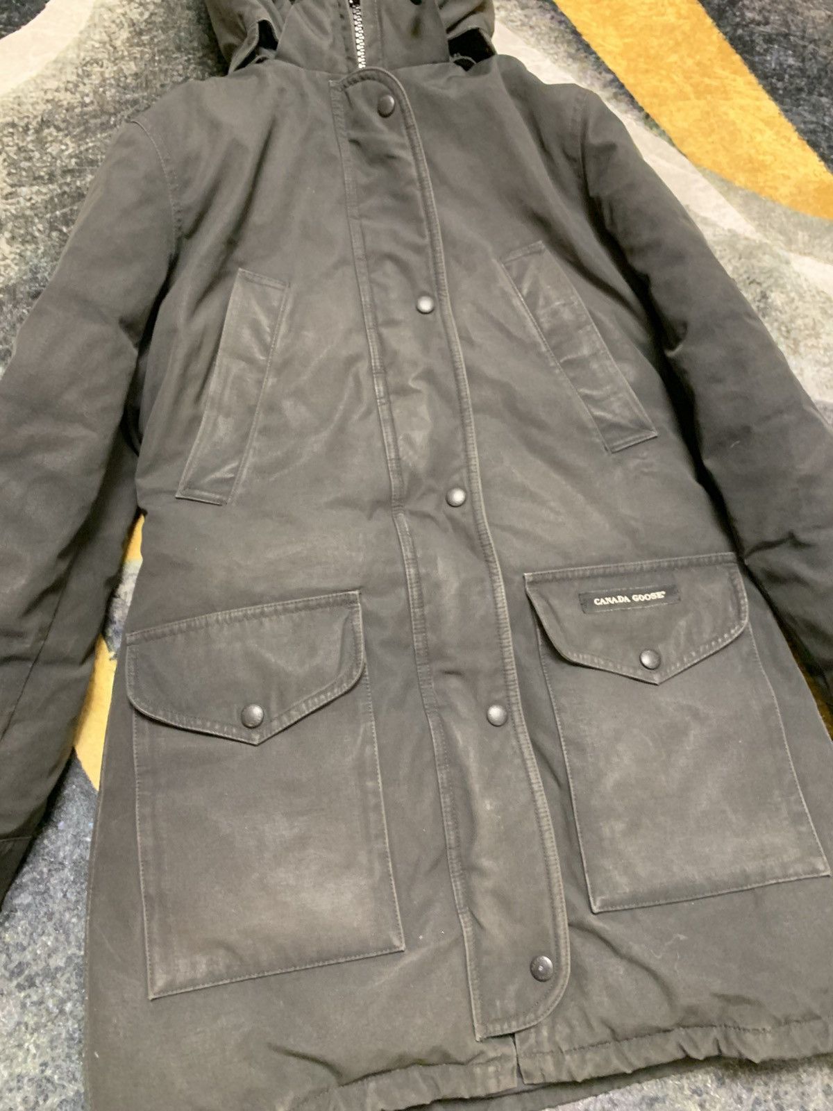 Canada Goose Canada Goose Jacket Trillium Black Parka Size ONE SIZE - 6 Thumbnail