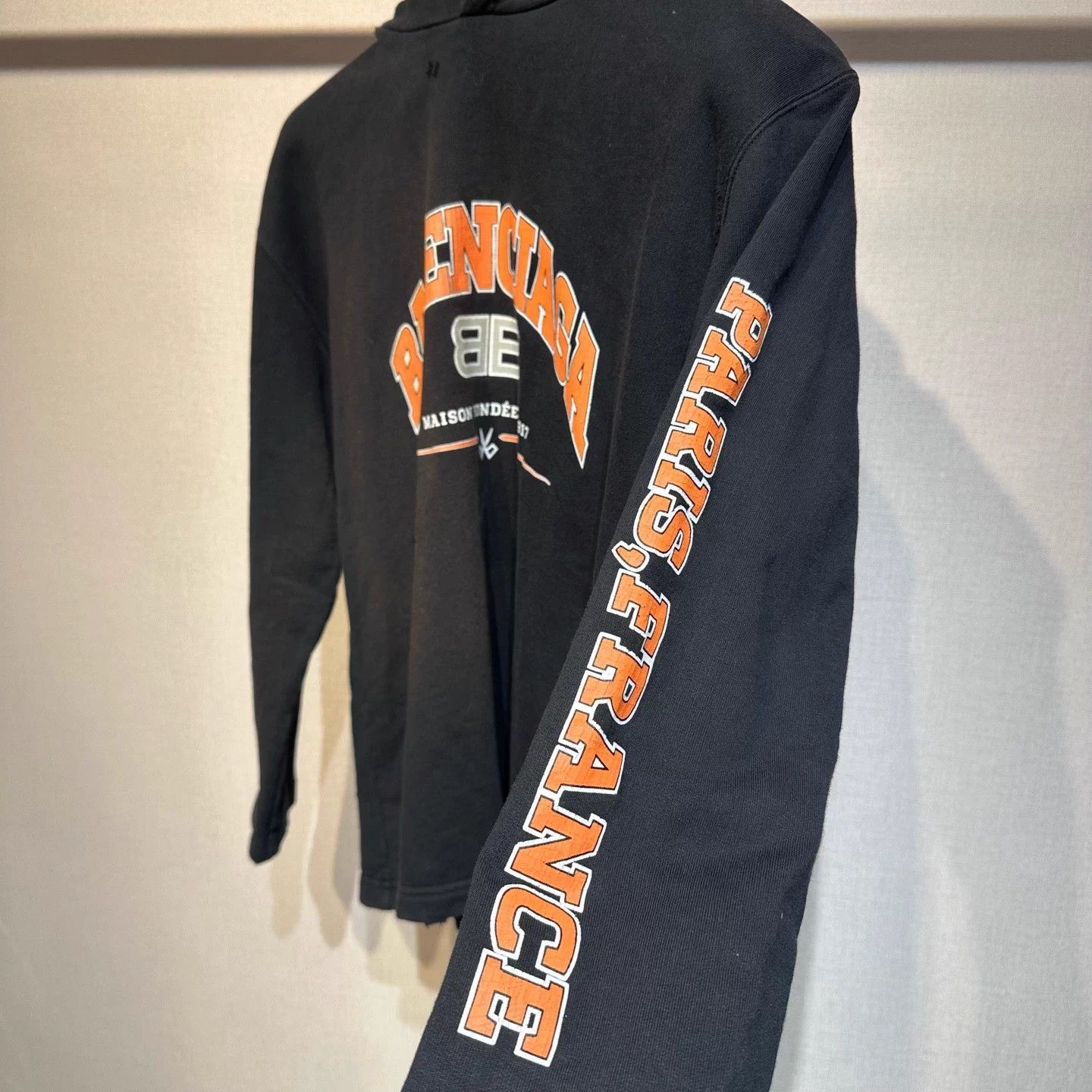 Balenciaga S Balenciaga BB Scissors Distressed Hoodie New Tags Size US S / EU 44-46 / 1 - 6 Thumbnail