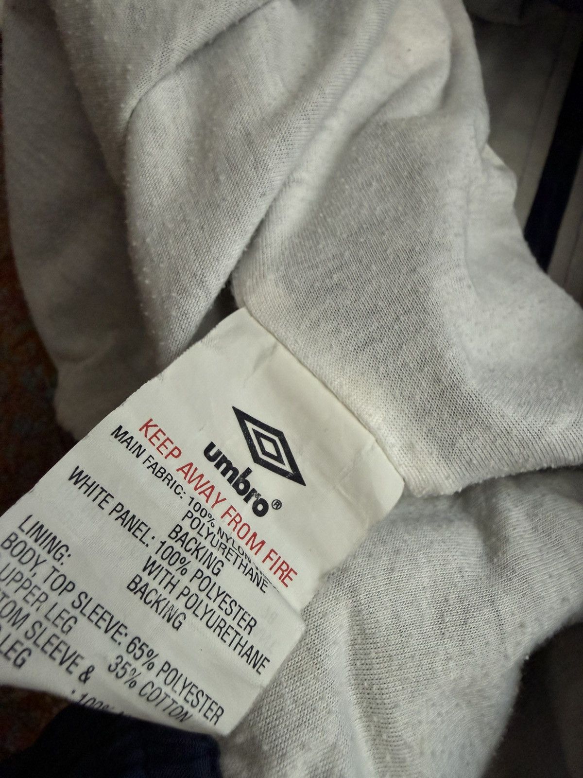 Umbro Vintage 1990 1992 England Umbro Men’s Track Football Jacket Size US XL / EU 56 / 4 - 13 Thumbnail