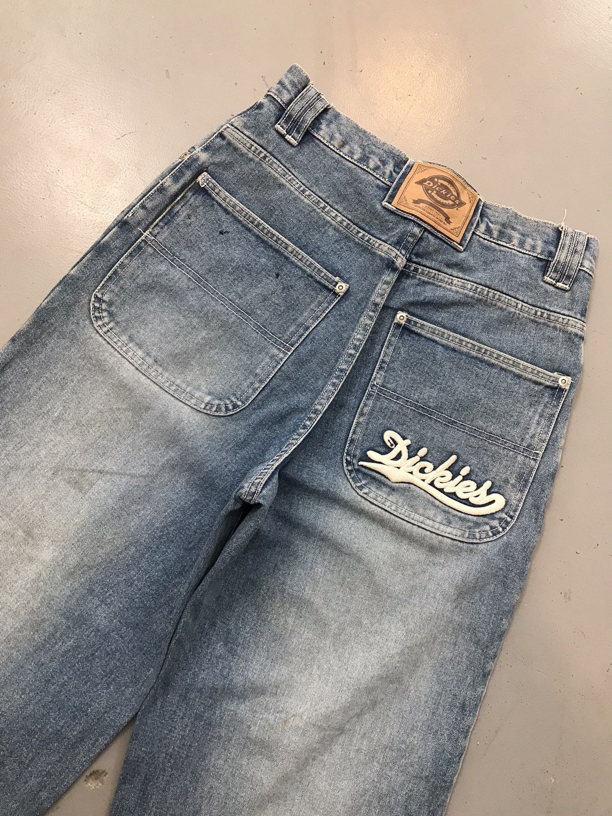 Dickies × Vintage Vintage dickies embroidered denim Size US 29 - 3 Thumbnail