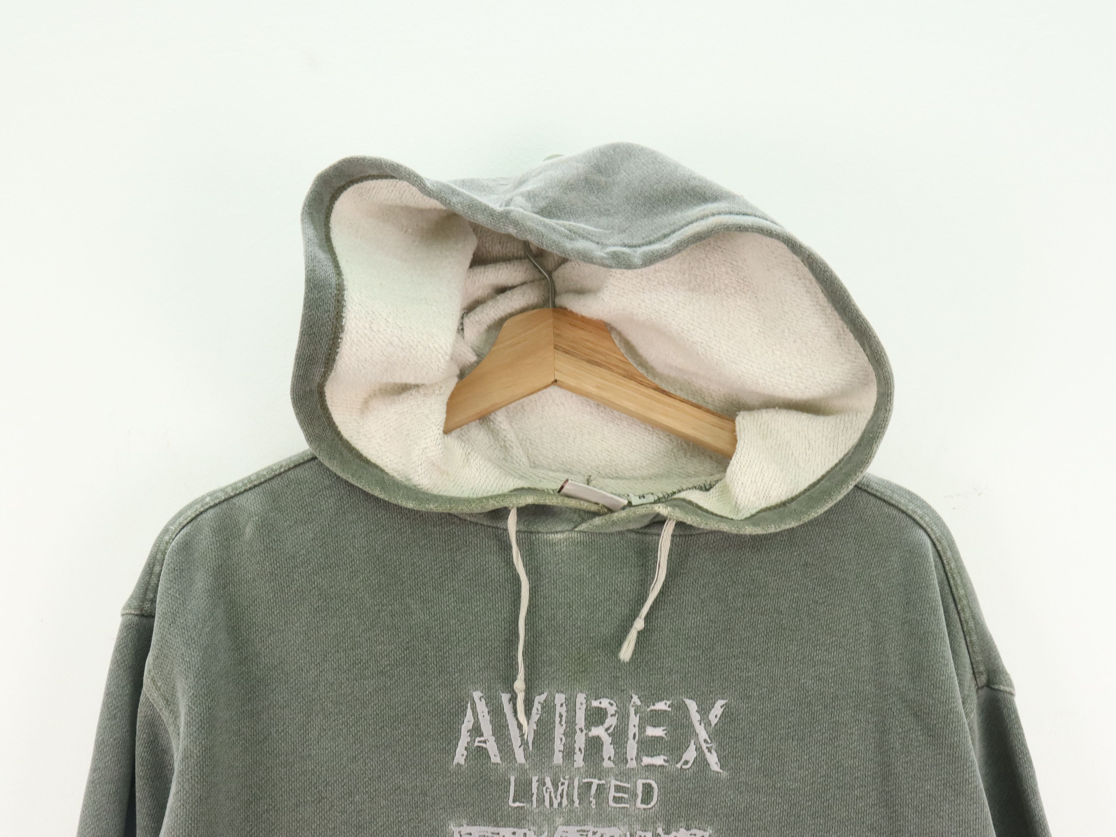Avirex Avirex Limited USA Embroidery Faded Style Hoodie Sweatshirt Size US M / EU 48-50 / 2 - 3 Thumbnail