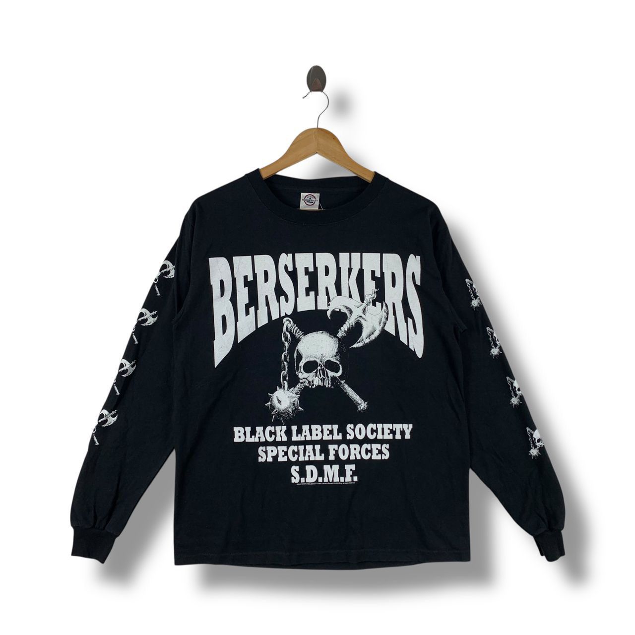 Vintage Vintage BLACK LABEL SOCIETY berserkers rock band tee Size US M / EU 48-50 / 2 - 1 Thumbnail