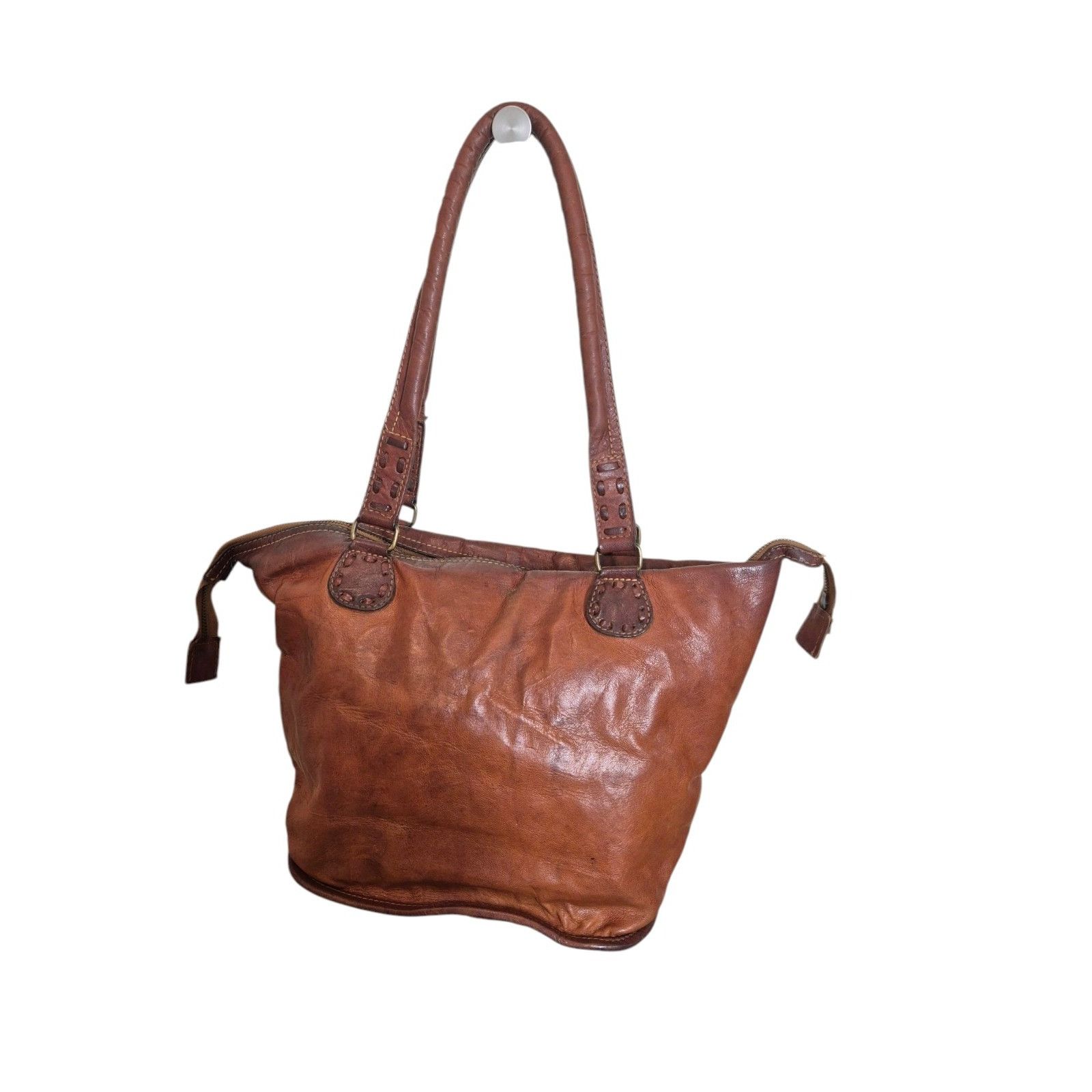 Other Noonday Collection Leather Shoulder Bag Boho Tote Hobo Bag B Size ONE SIZE - 6 Thumbnail