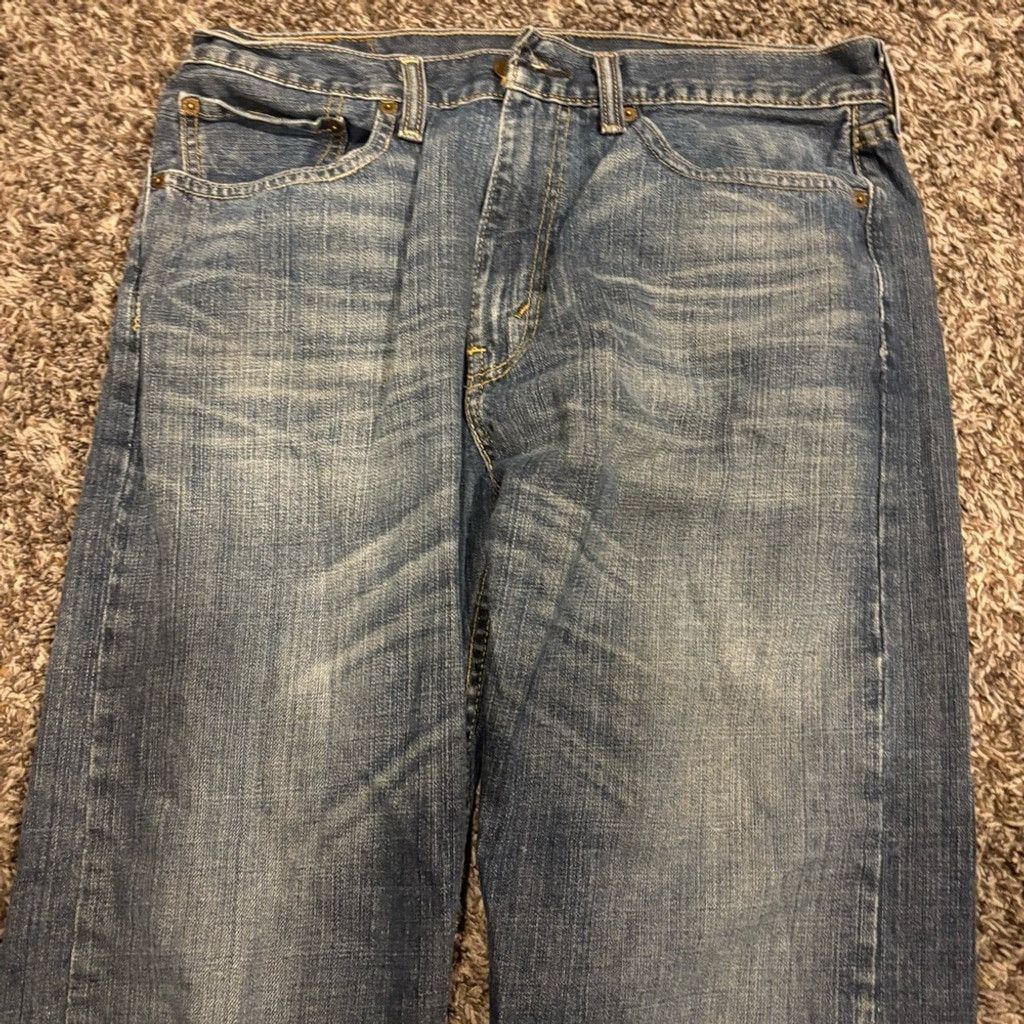 Levi's Levi's 505 Straight-Leg Men's Jeans Size US 34 / EU 50 - 4 Thumbnail