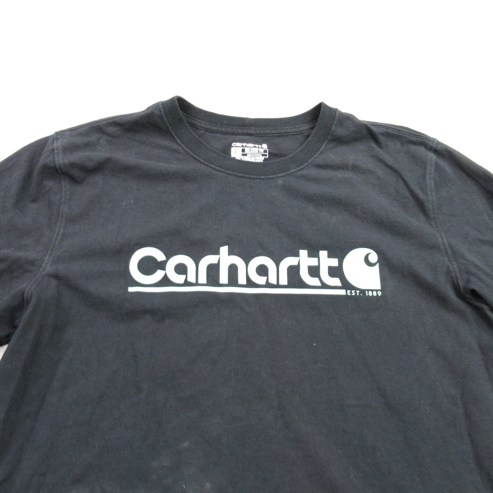Carhartt Carhartt Shirt Mens XL Long Sleeve Crew Neck Outdoors Relaxed Fit Casual Black Size US XL / EU 56 / 4 - 3 Thumbnail