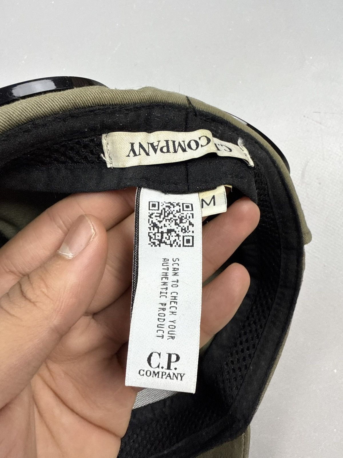 C.P. Company C.P. Company hat dark green google cap Size ONE SIZE - 9 Thumbnail