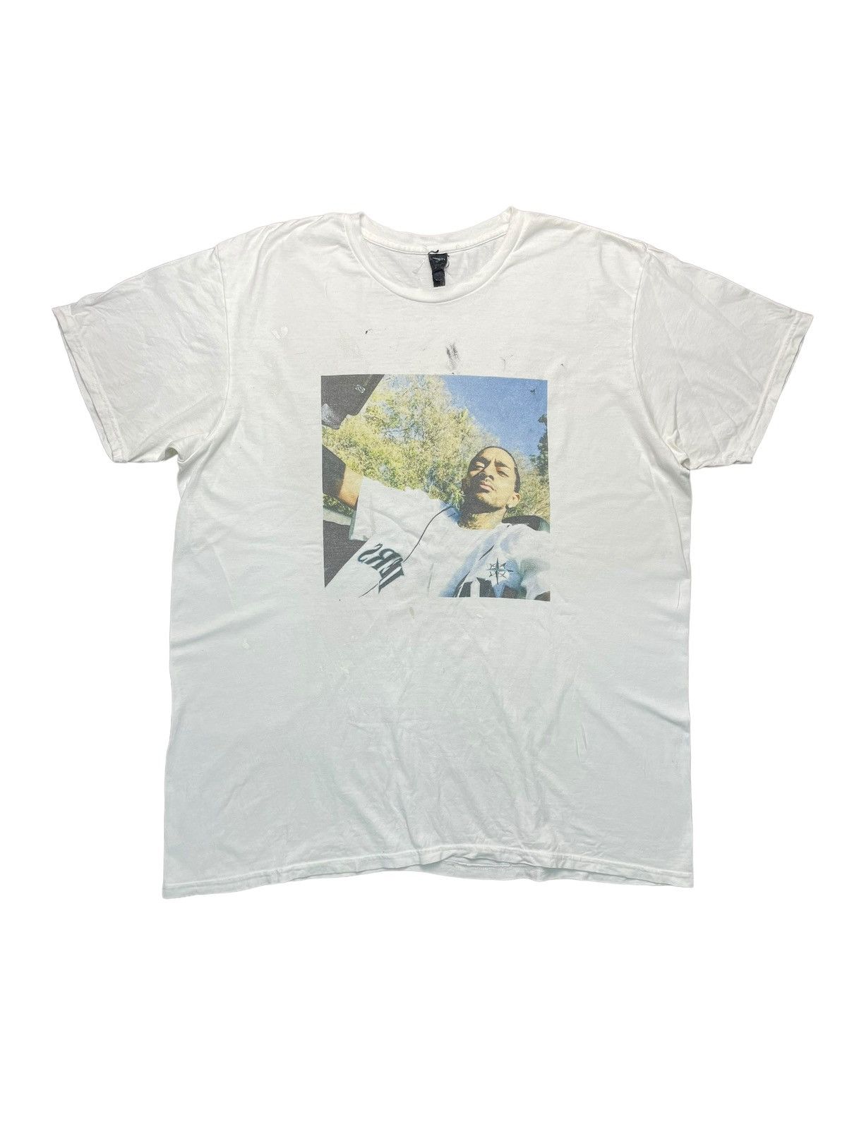 Rap Tees × Vintage Nipsey Hussle Photo Tee Size US XL / EU 56 / 4 - 2 Thumbnail
