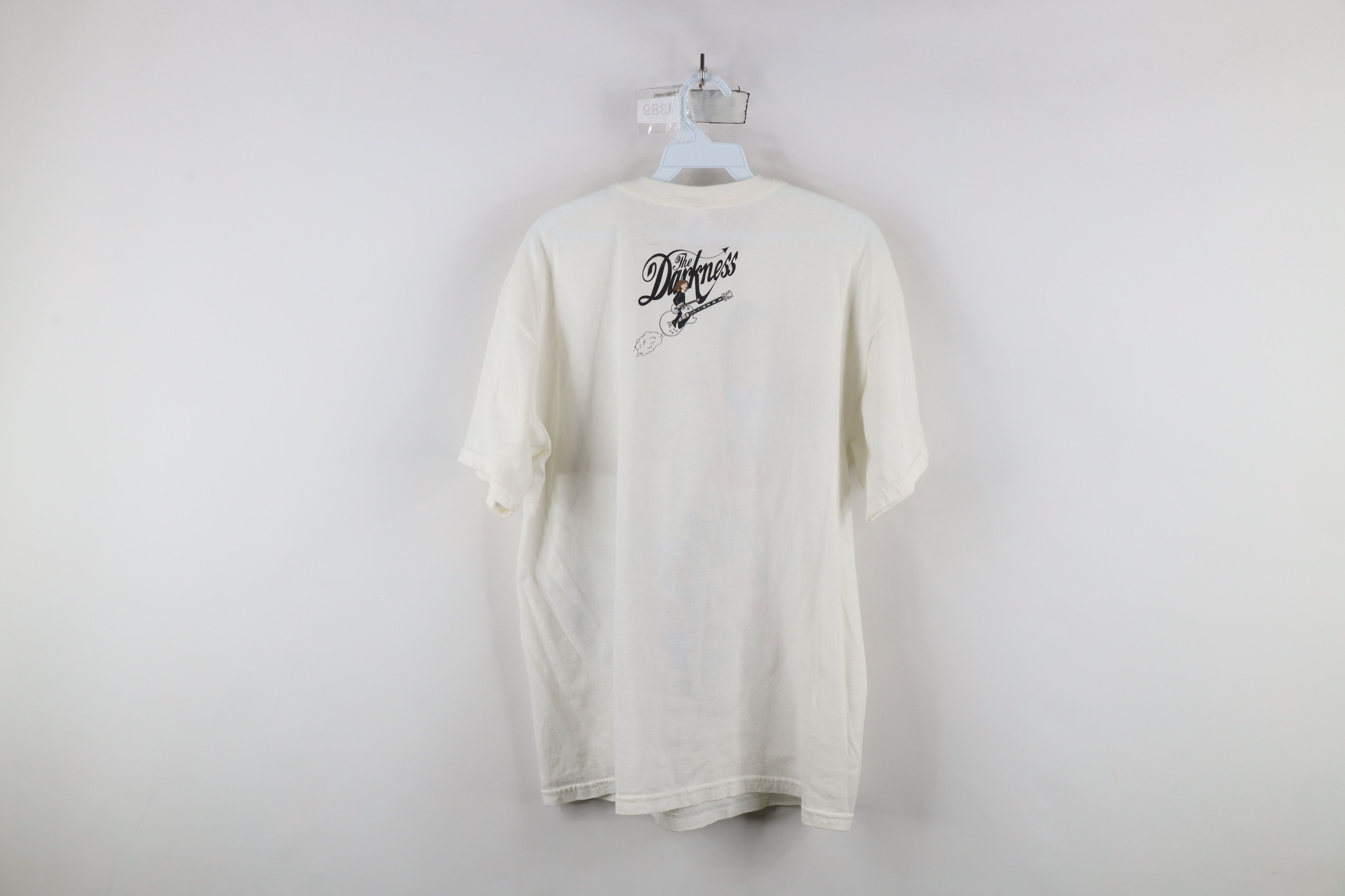 Vintage Vintage Y2K Justin The Darkness Band Short Sleeve T-Shirt Size US L / EU 52-54 / 3 - 12 Thumbnail