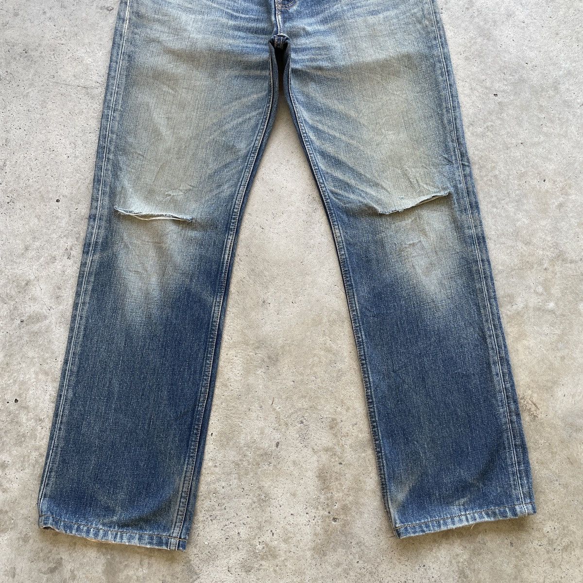 Levi's Vintage Levi’s 502 RUSTY Faded Distressed Jeans Denim Pants Size US 32 / EU 48 - 4 Thumbnail