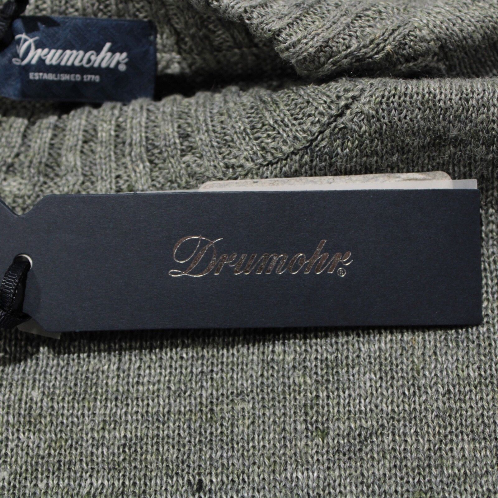 Drumohr Drumohr Sweater Size US L in Green Size US L / EU 52-54 / 3 - 4 Thumbnail