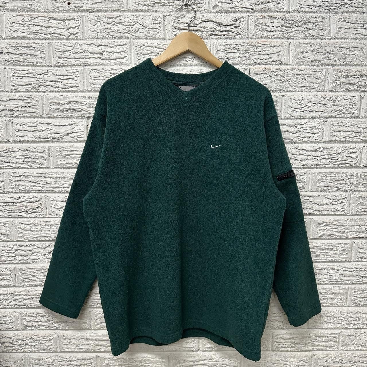 Nike × Travis Scott × Vintage Nike x Travis Scott Y2K Fleece Pullover Sweater Medium Size US M / EU 48-50 / 2 - 1 Thumbnail