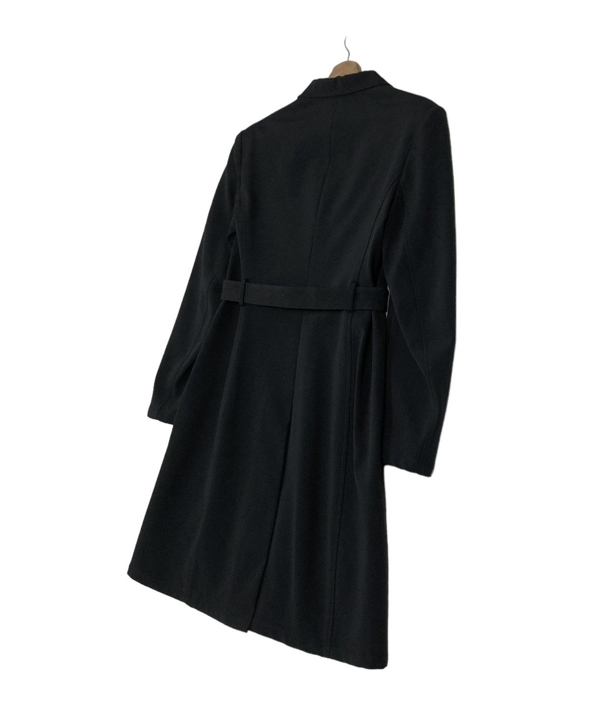 Prada 🔥RICH BLACK VINTAGE PRADA MILANO BONDAGE BELT JACKET Size M / US 6-8 / IT 42-44 - 11 Thumbnail