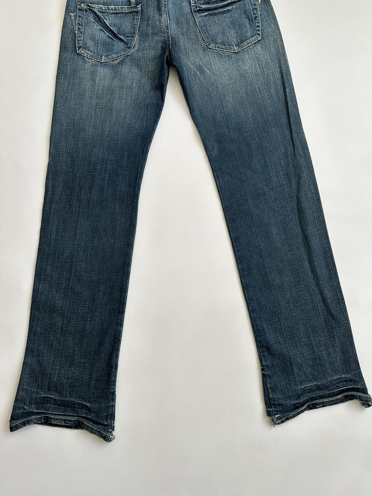 Japanese Brand × Marithe + Francois Girbaud × Vintage Marithe Francois Girbaud Jeans Blue Denim Size US 32 / EU 48 - 3 Thumbnail