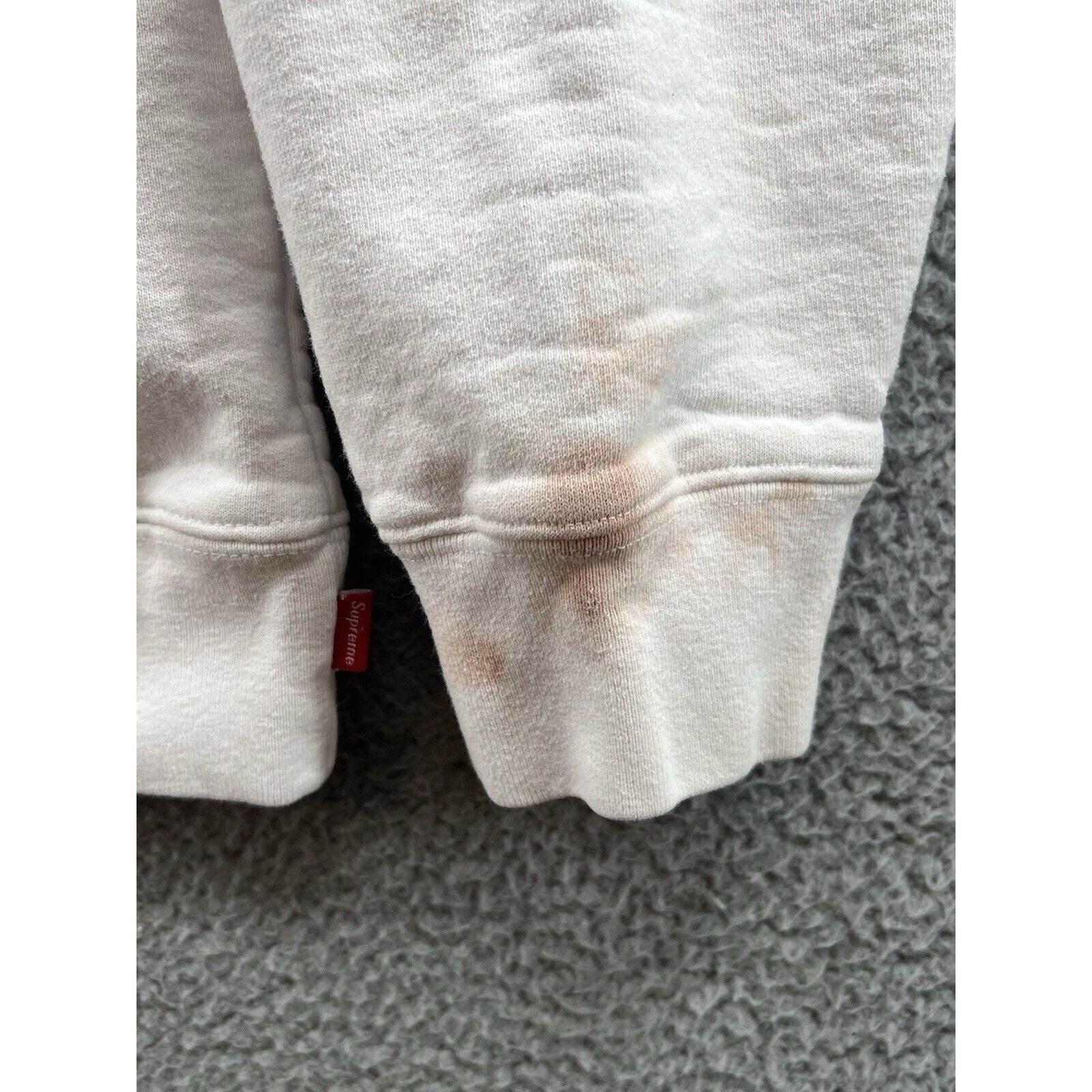 Supreme Supreme Franklin Hooded Sweatshirt White Sz: M Size US M / EU 48-50 / 2 - 6 Thumbnail