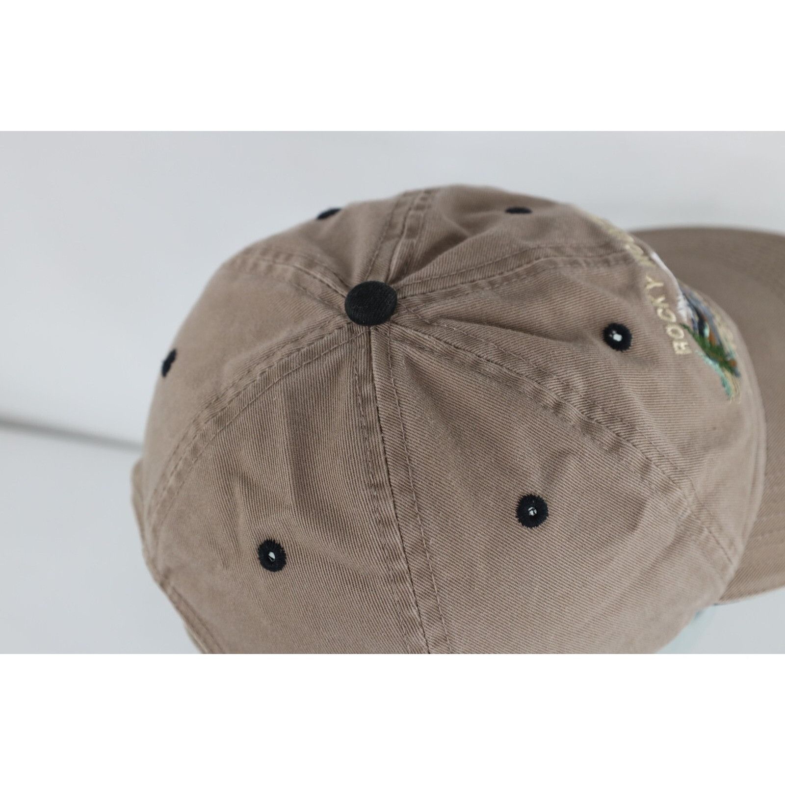 Vintage Vintage 90s Streetwear Rocky Mountain National Park Hat Size ONE SIZE - 7 Thumbnail