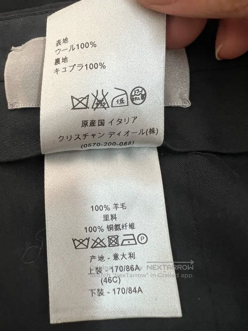 Dior Dior Black woollen suit trousers Size US 30 / EU 46 - 5 Thumbnail