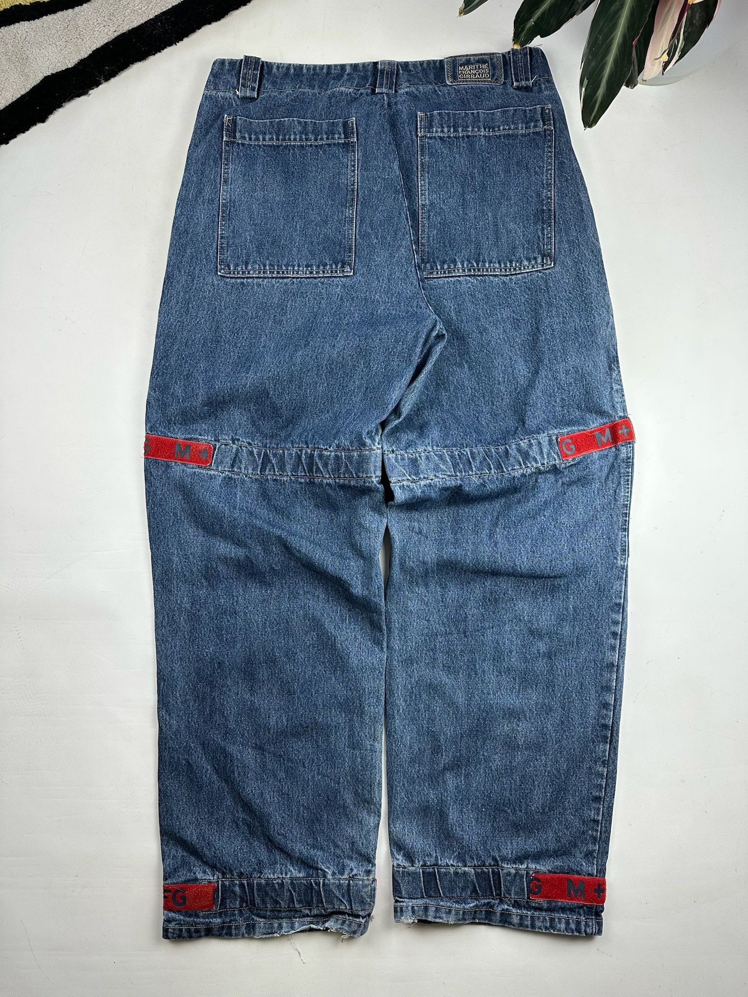 Marithe + Francois Girbaud Marithe Francois Girbaud Baggy Denim jeans Size US 38 / EU 54 - 3 Thumbnail