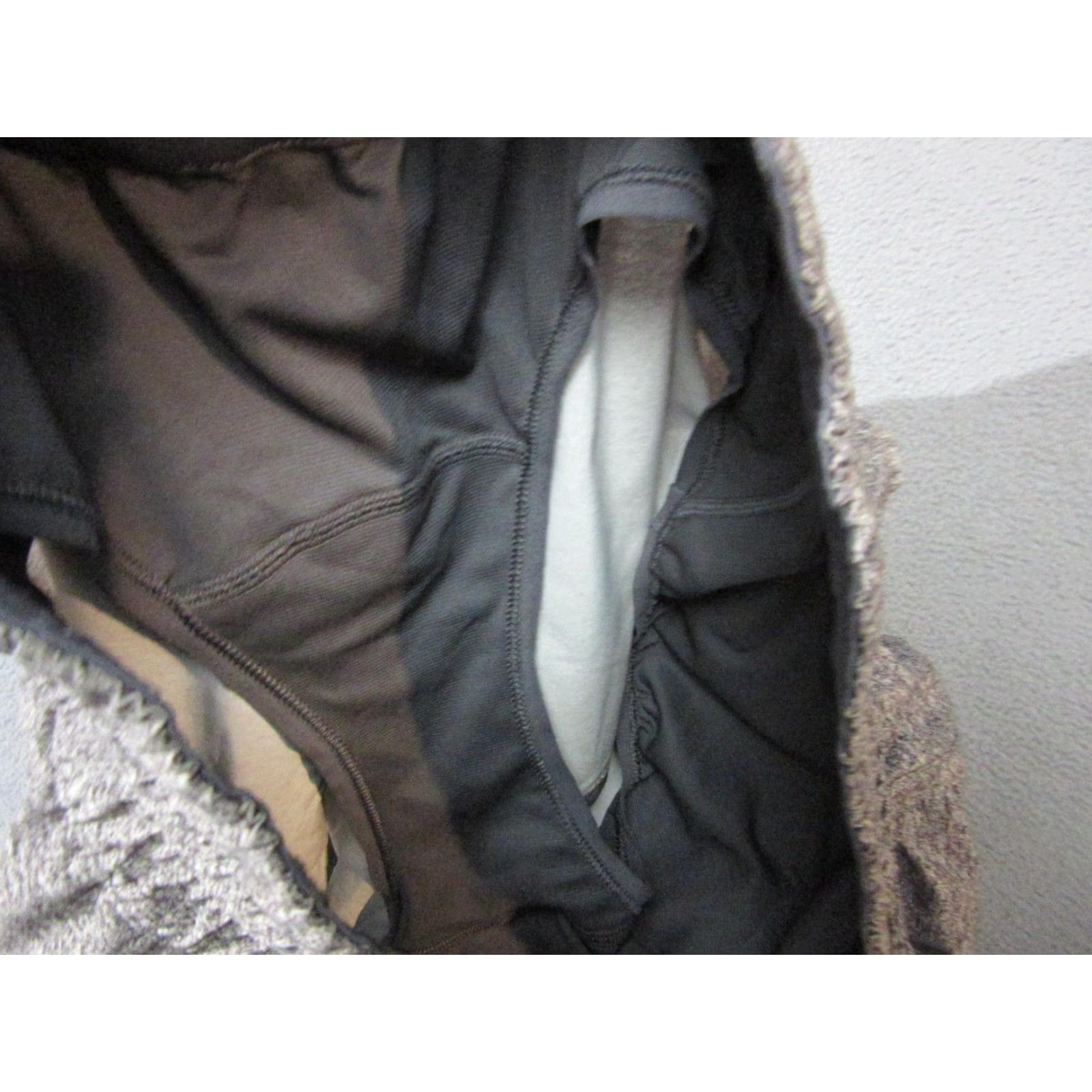 Lululemon Lululemon Shorts Womens 12 Gray Heathered Lined Zip Pocket Running Athletic Size 34" / US 12 / IT 48 - 7 Thumbnail