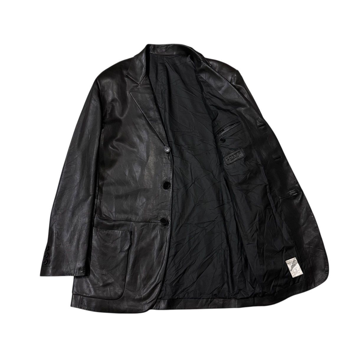 Loewe Vintage Loewe Madrid Lamb Leather Buttons Jacket Size US M / EU 48-50 / 2 - 20 Thumbnail