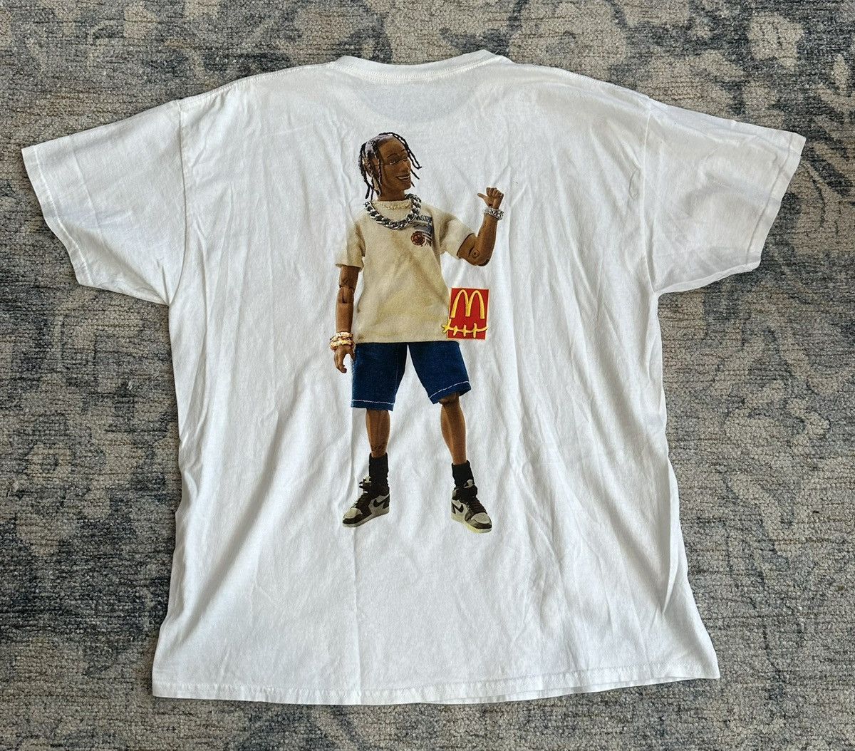 Travis Scott Travis Scott x Mcdonalds action figure series T-Shirt Size US L / EU 52-54 / 3 - 3 Thumbnail