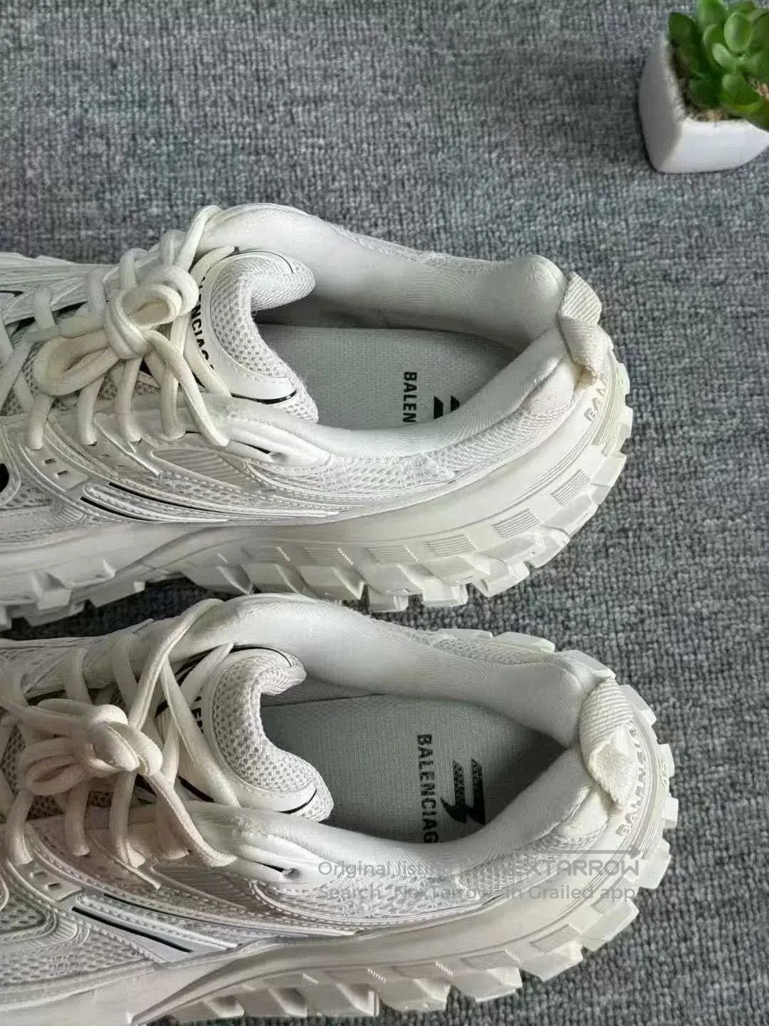 Balenciaga balenciaga double logo tire sneakers size 45. Size US 11 / EU 44 - 4 Thumbnail