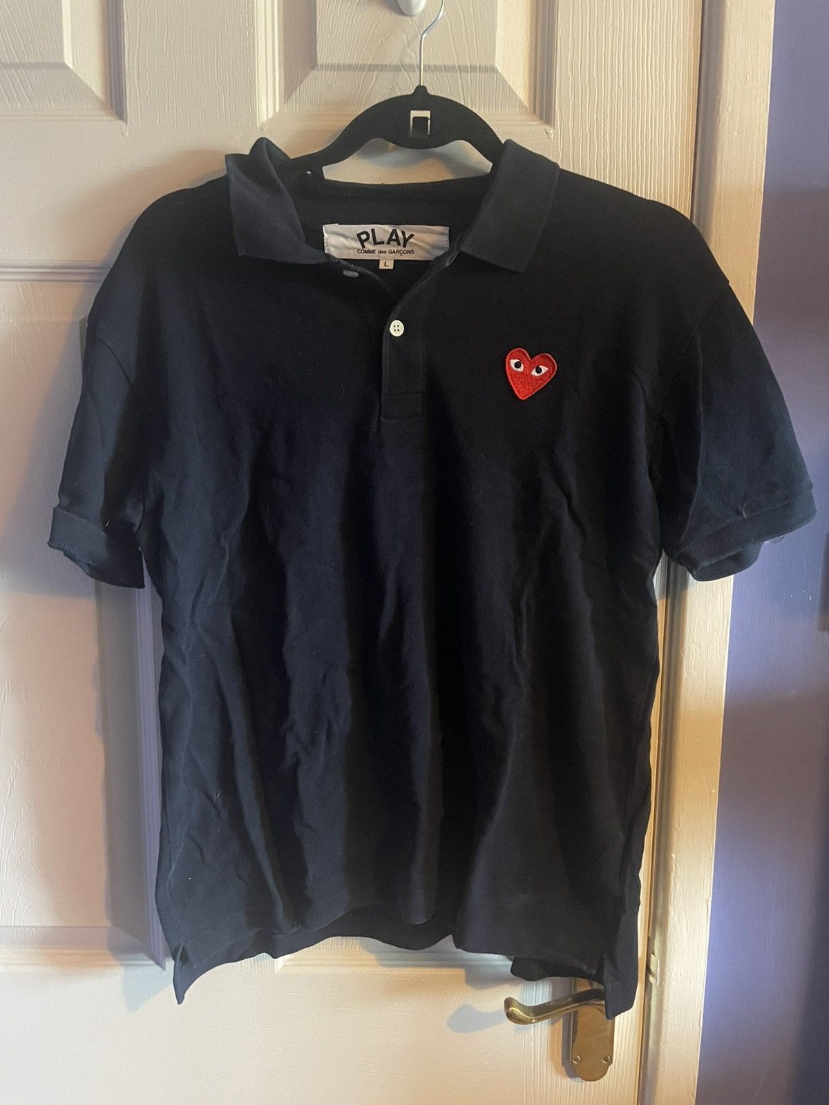 Comme des Garcons PLAY Comme Des Garçons PLAY Polo Size US L / EU 52-54 / 3 - 1 Thumbnail