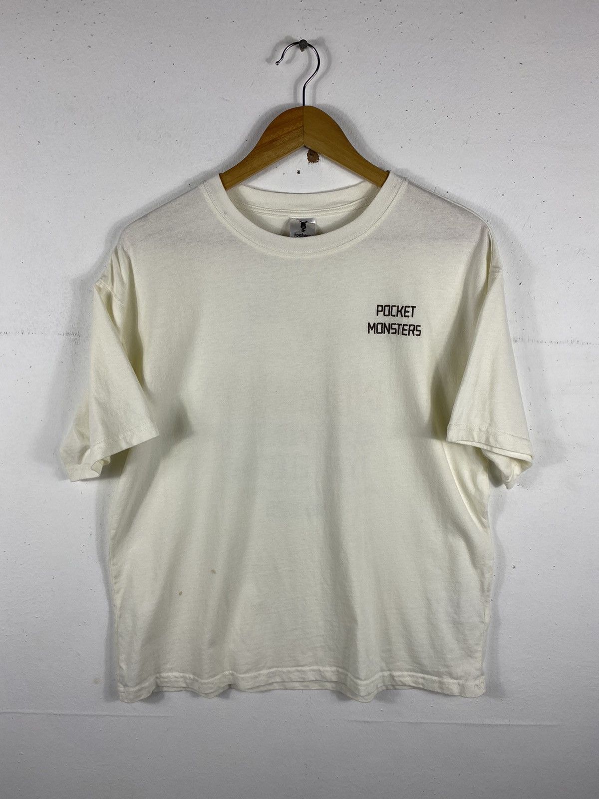 Cartoon Network × Pokemon Pocket Monster Pokemon Big Logo Tee Behind Size US M / EU 48-50 / 2 - 5 Thumbnail