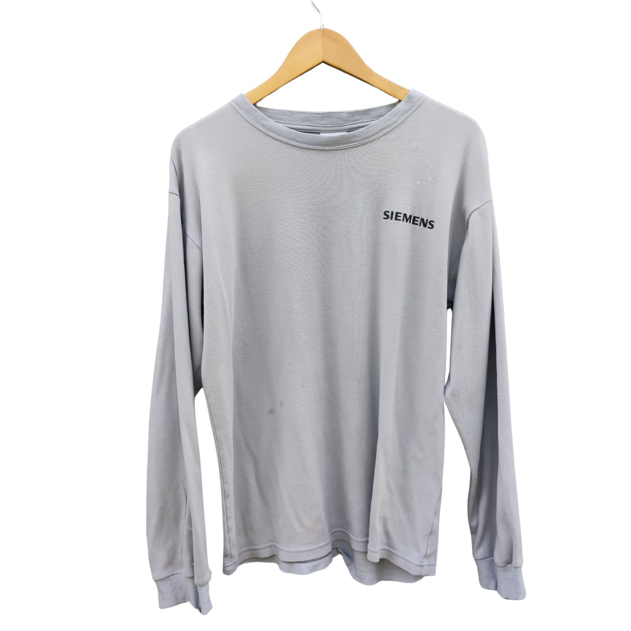Motorola × Vintage Vintage Siemens Spell out Logo Long Sleeve T Shirt Size US M / EU 48-50 / 2 - 1 Thumbnail