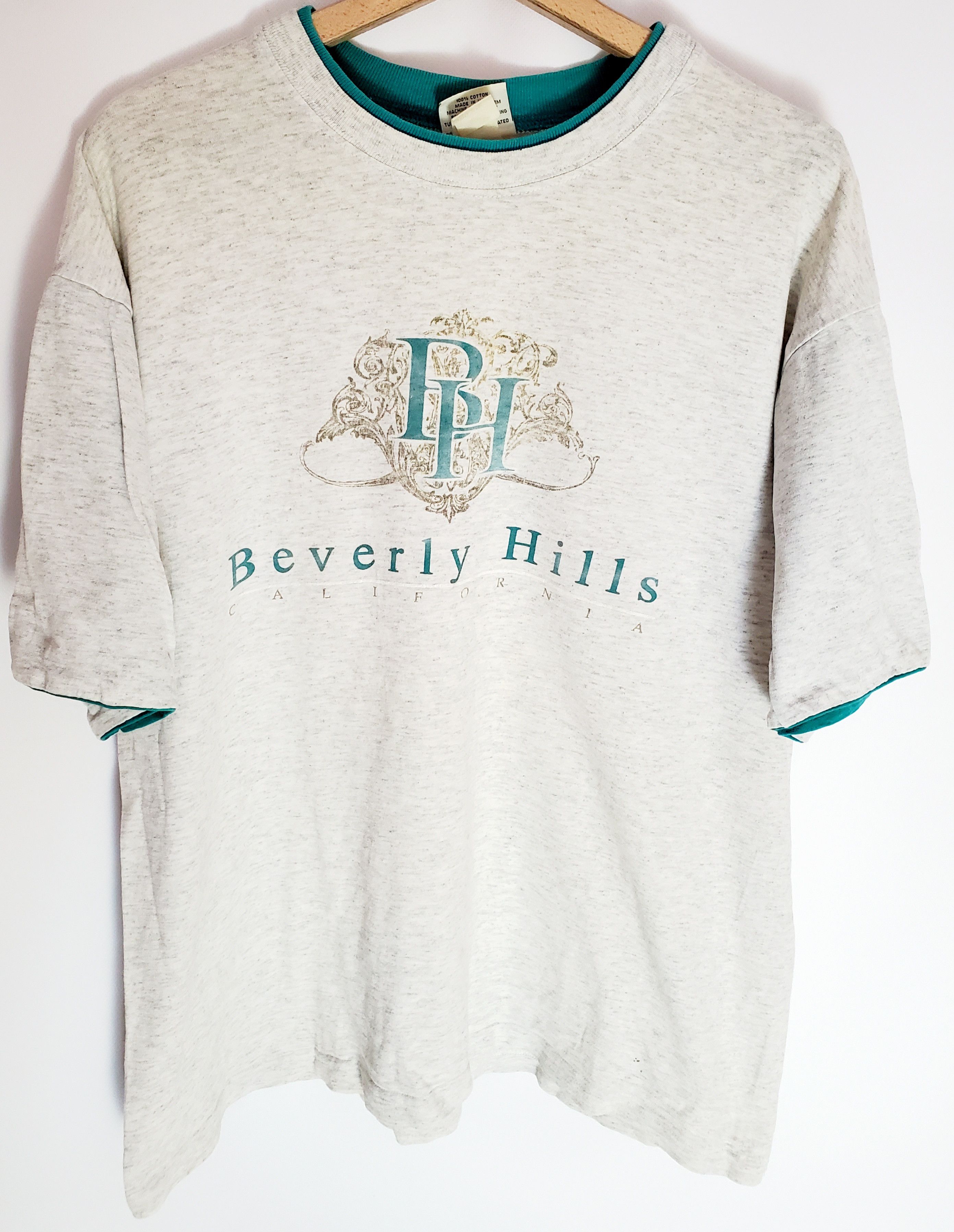 Vintage Vintage 80s Excuse Made In USA Beverly Hills California L Size US L / EU 52-54 / 3 - 1 Thumbnail