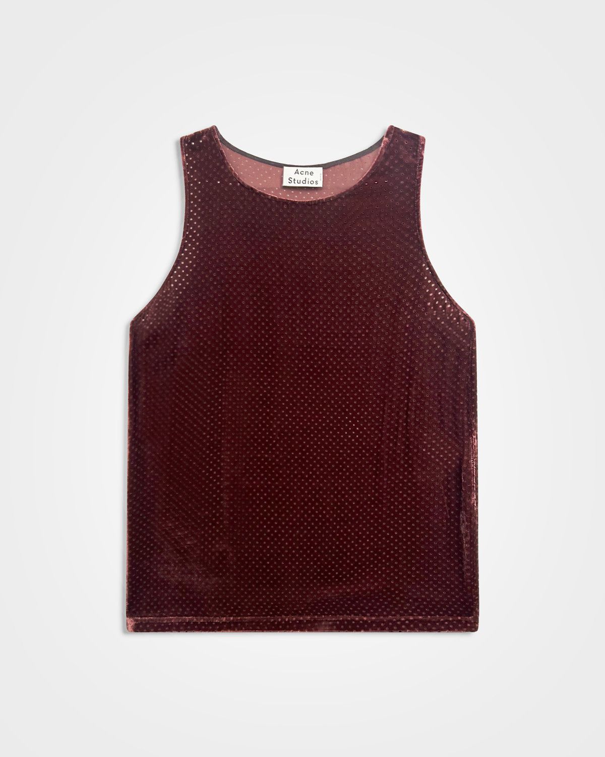 Acne Studios Acne Studios, SS16 Velvet Sim Tank Size US M / EU 48-50 / 2 - 1 Thumbnail